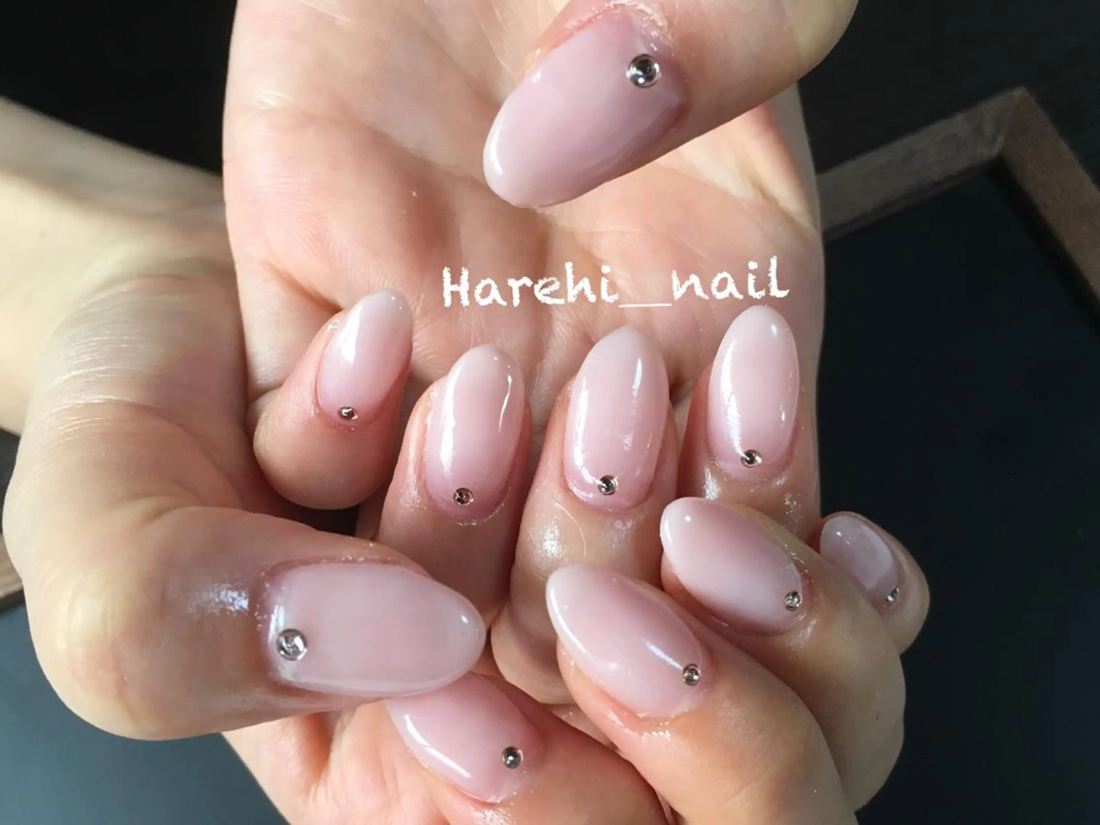 ネイル アートネイル ワンカラーネイル ハンドネイル Harehi_ nailのネイルデザイン