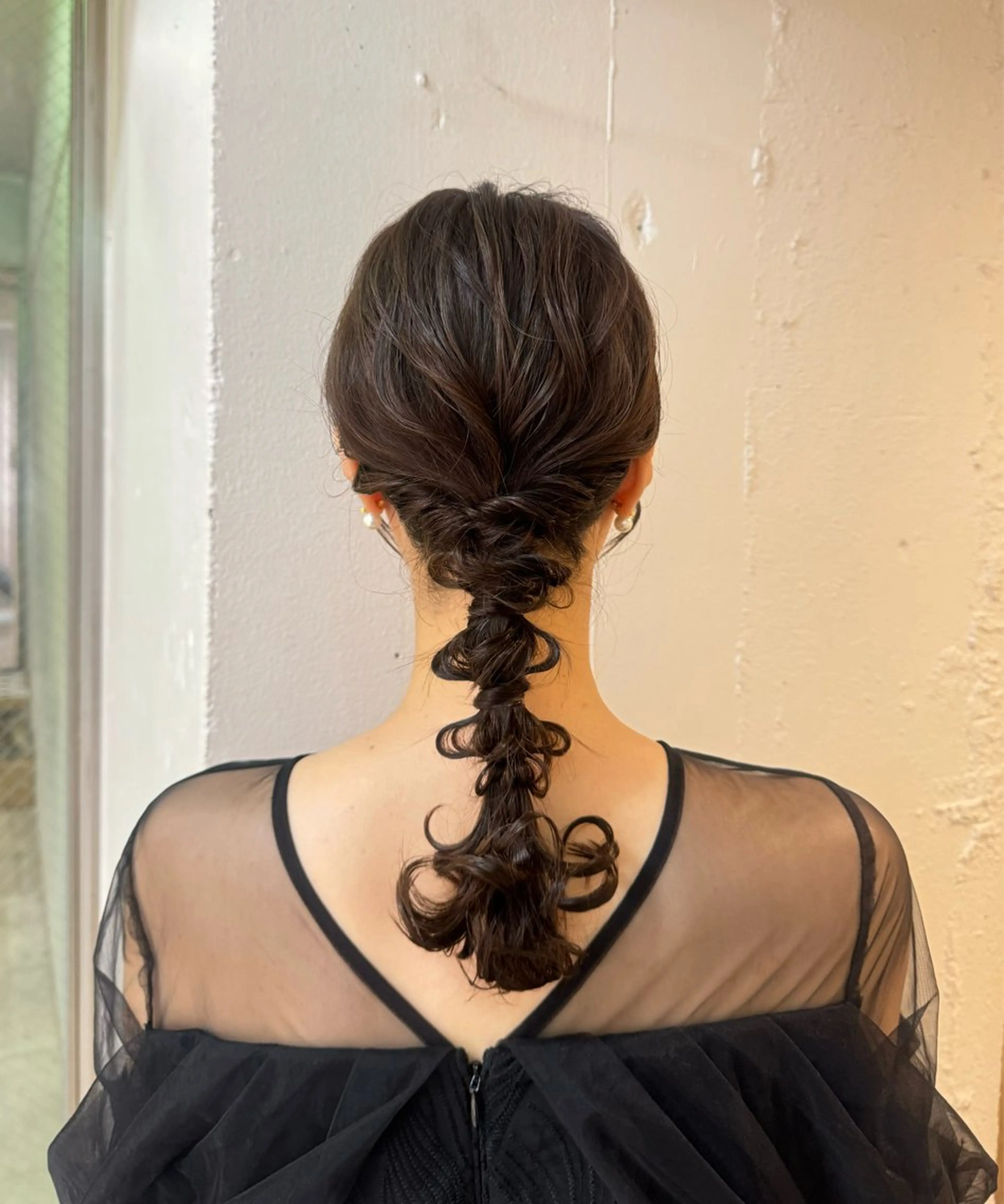 ヘアアレンジ ヘアセット 🍪ﾖｼｲﾊﾙﾈ🍪 ﾗﾍﾞﾝﾀﾞｰｶﾗｰのヘアスタイル