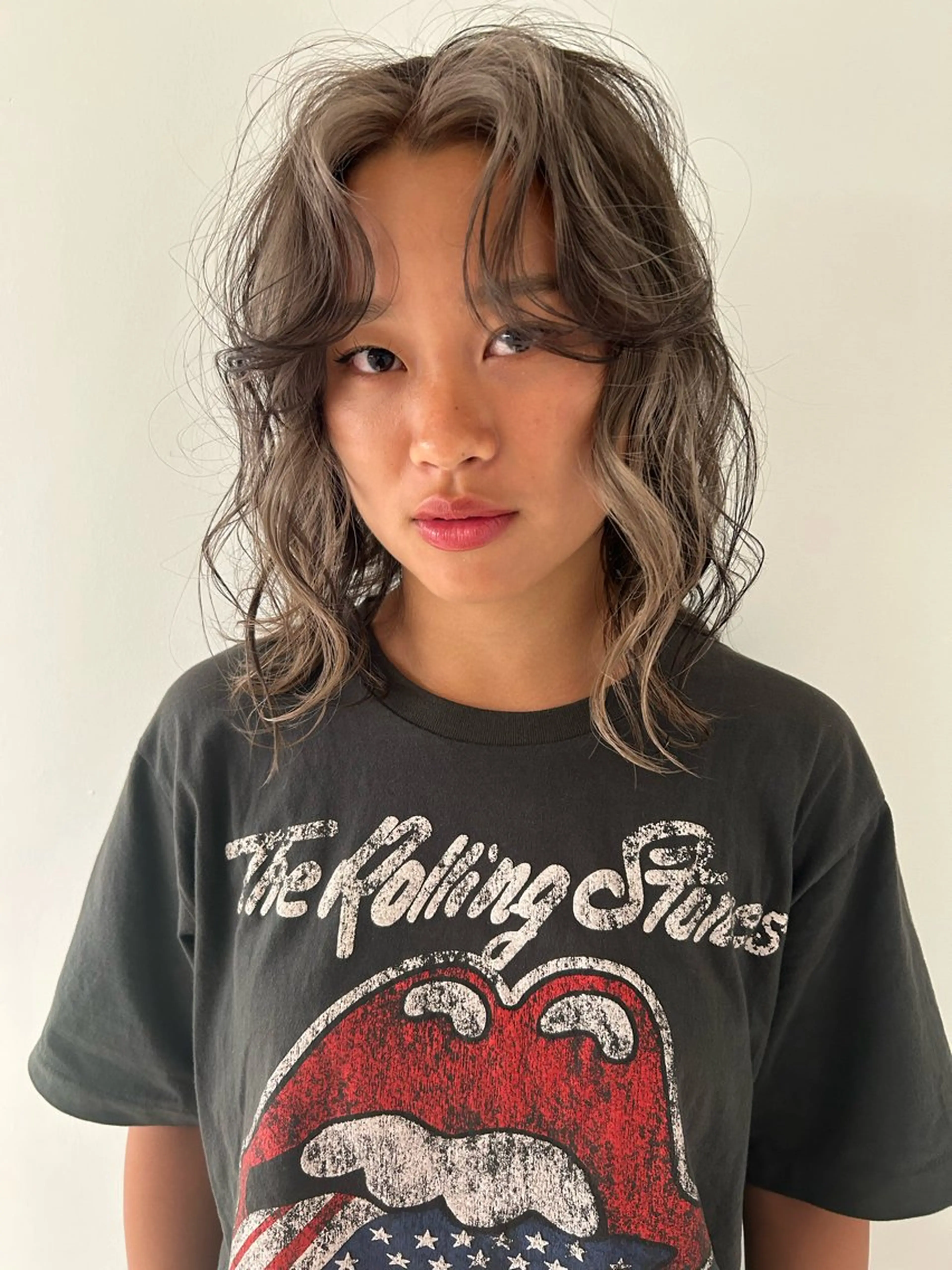 セミロング カラー ヘアカラー トリートメント ケアパーマ/ケアブリ ーチdaisukeのヘアスタイル