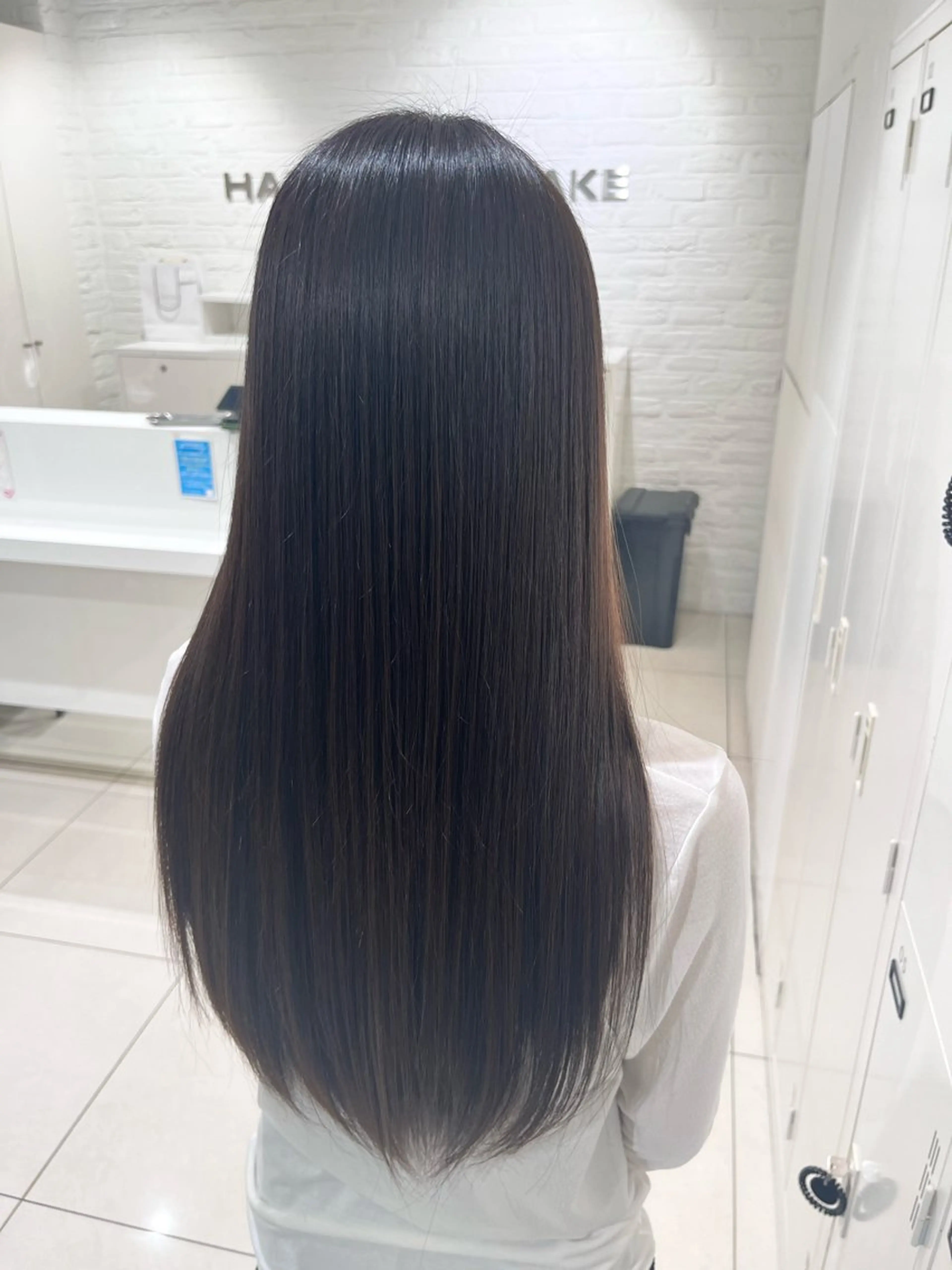 ロング カラー パーマ カット 縮毛矯正 トリートメント 縮毛矯正指名No.1 艶カラー/SHIMAのヘアスタイル