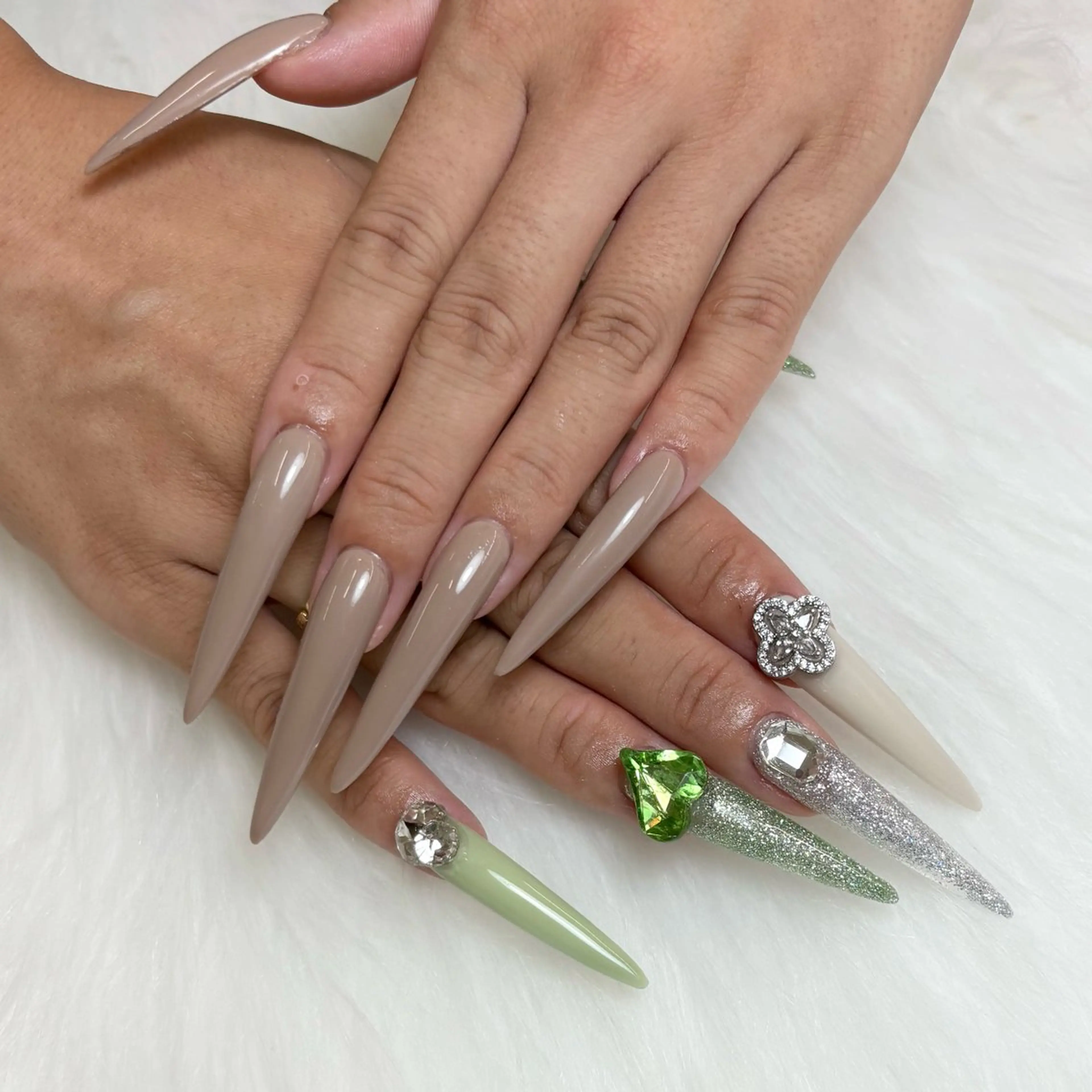 LA発🗽スーパーロングコース🗽次世代スカルプ〈4cm以上〉🇺🇸💅【ワンカラー】カラー3色まで無料/オフ無料の写真