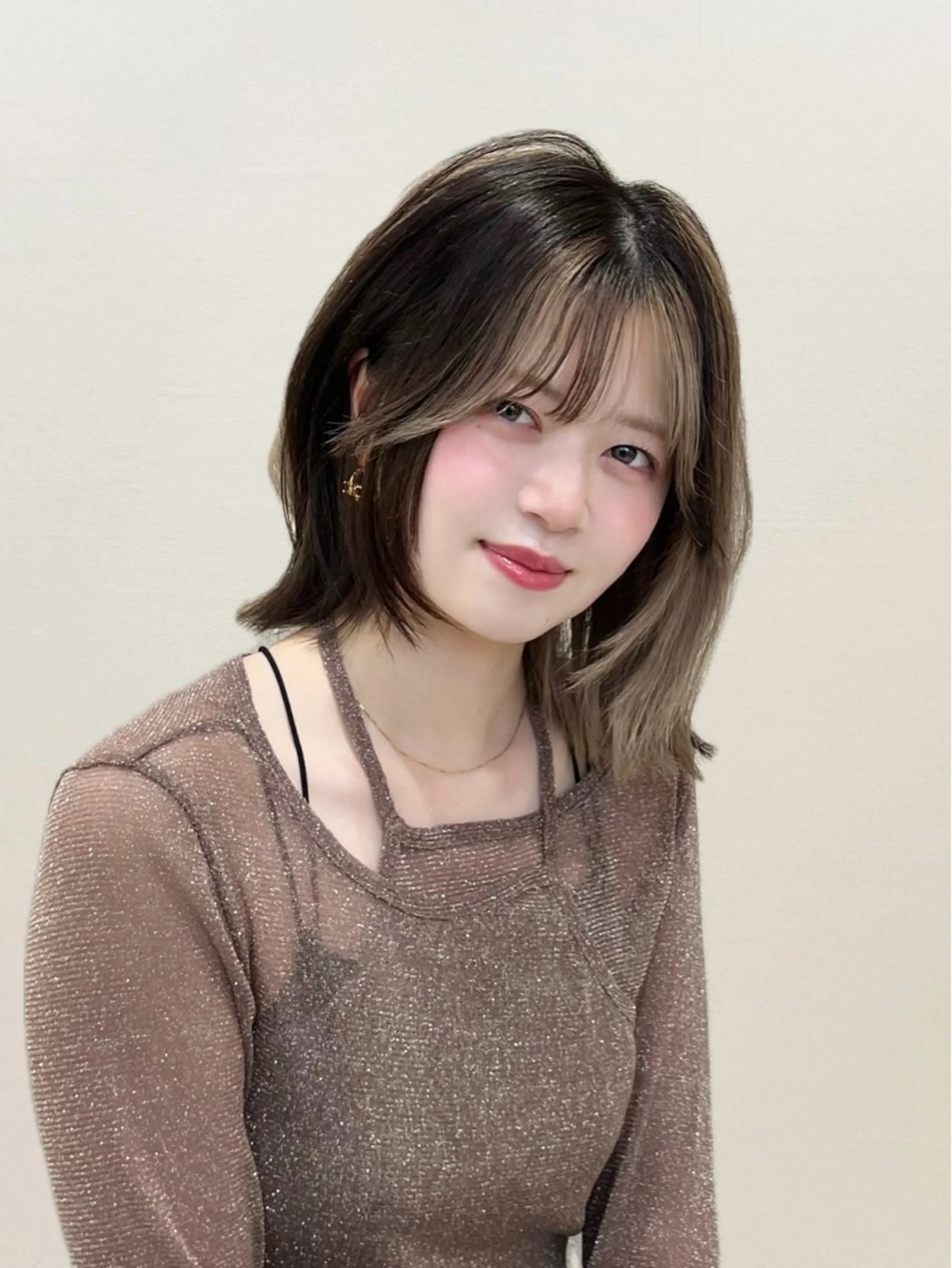 ショート カラー ムラ修正💎 艶髪ハイトーン💎のヘアスタイル