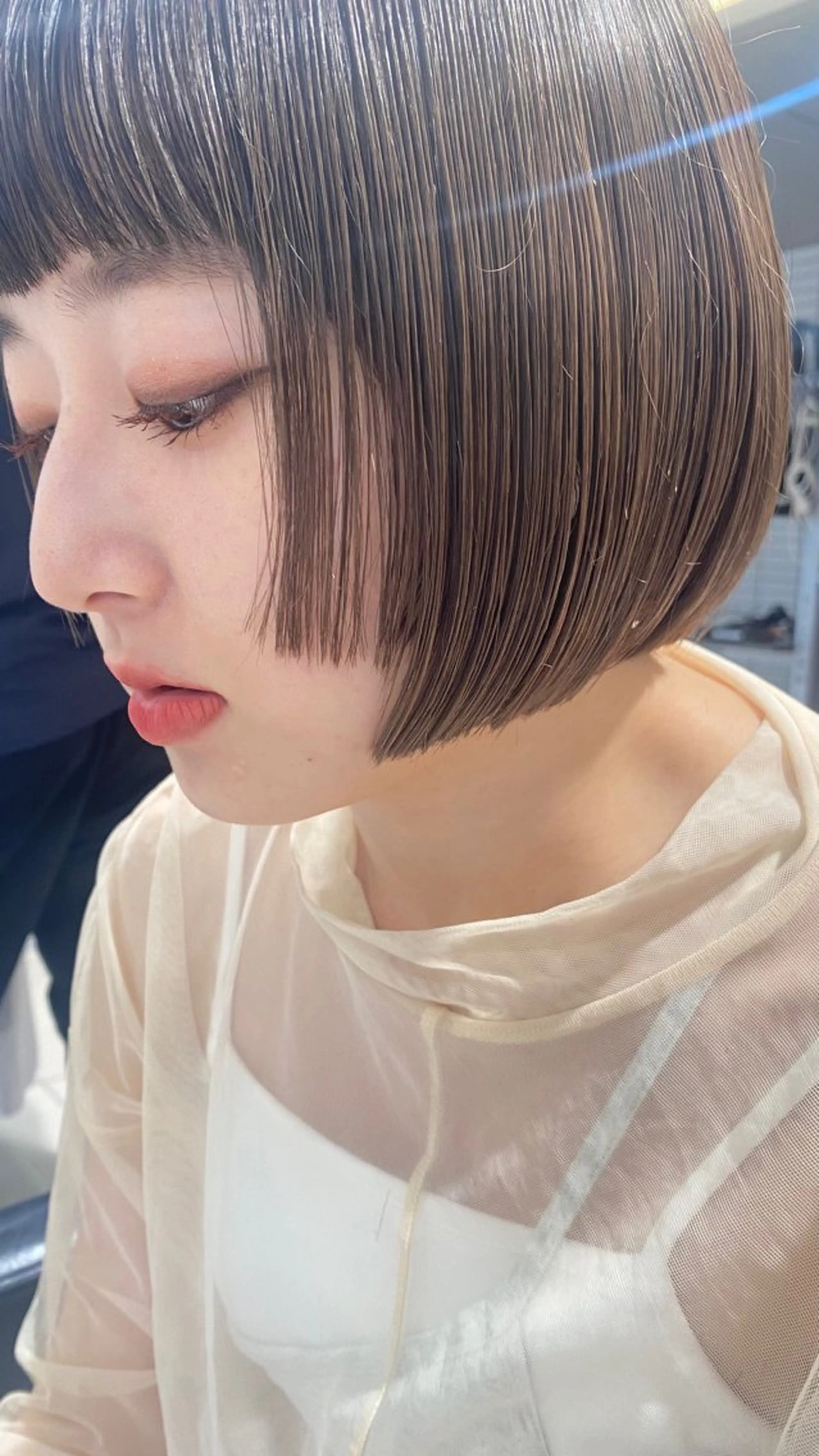 ショート 名古屋栄/ブリーチ/ ボブ🧃木下桃嘉のヘアスタイル