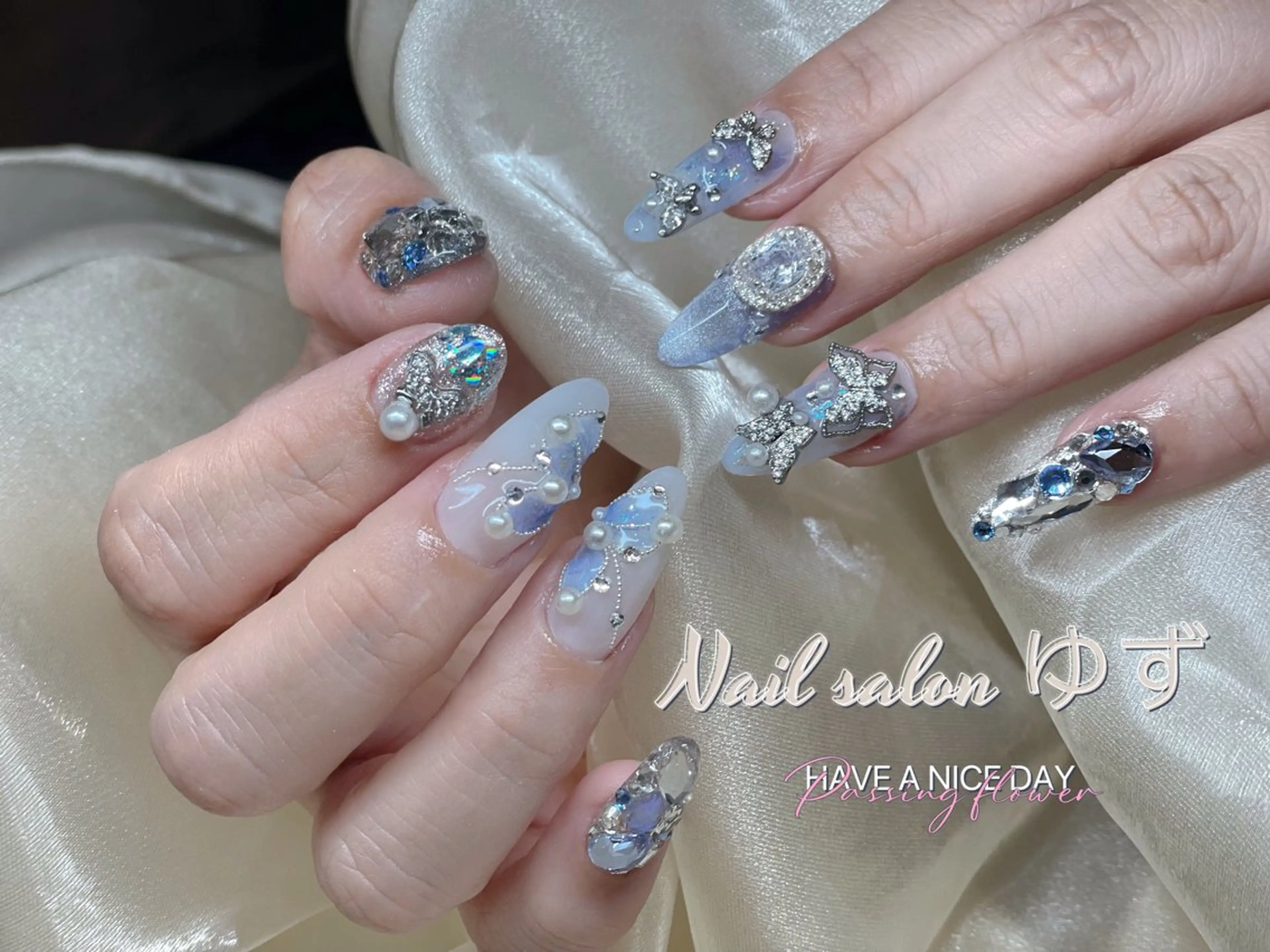 ネイル ハンドネイル ハンドケア MAKI💚💚💚 秋葉原.のネイルデザイン