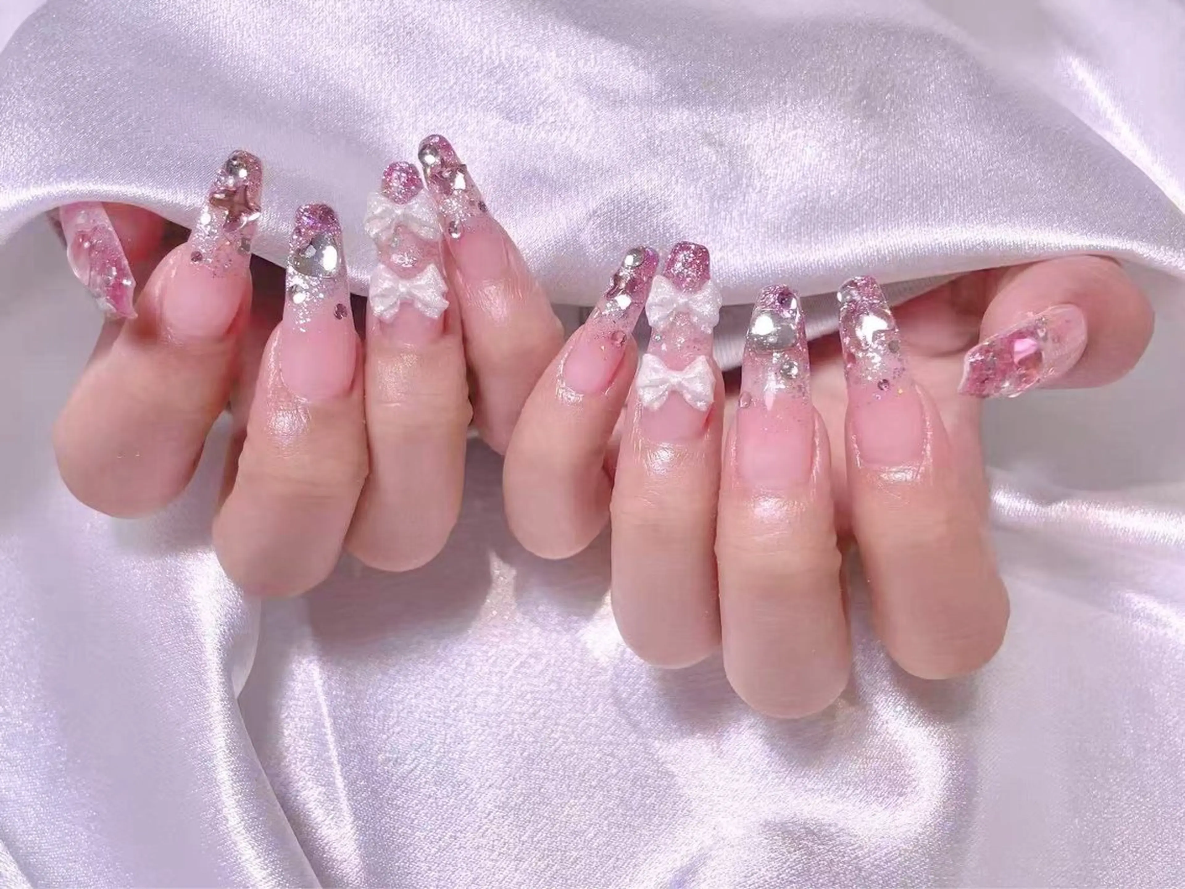 ネイル ハンドネイル エムズ エムズのマツエク・マツパデザイン