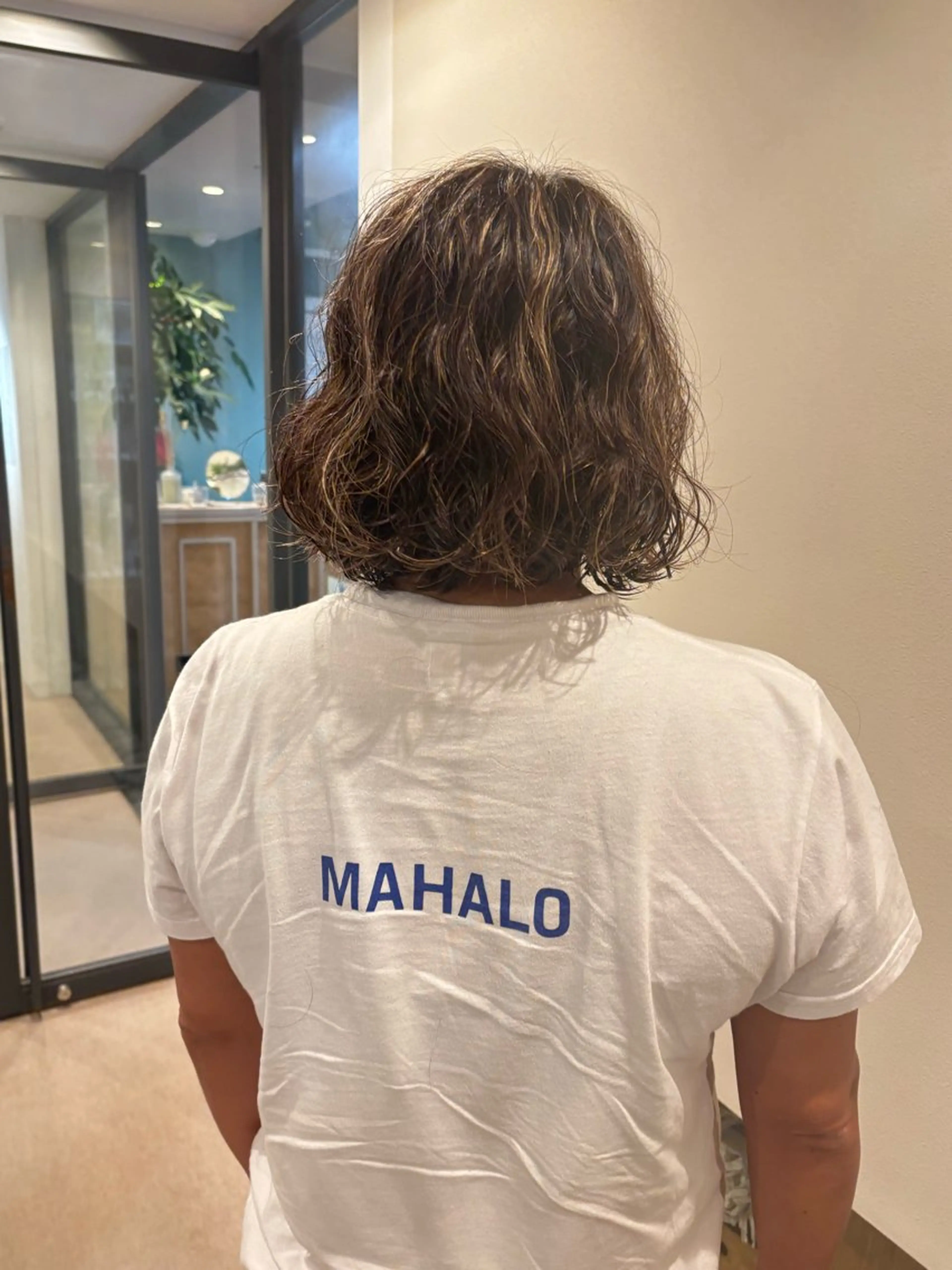 ショート パーマ オーガニックカラー/ 表参道/ルカのヘアスタイル