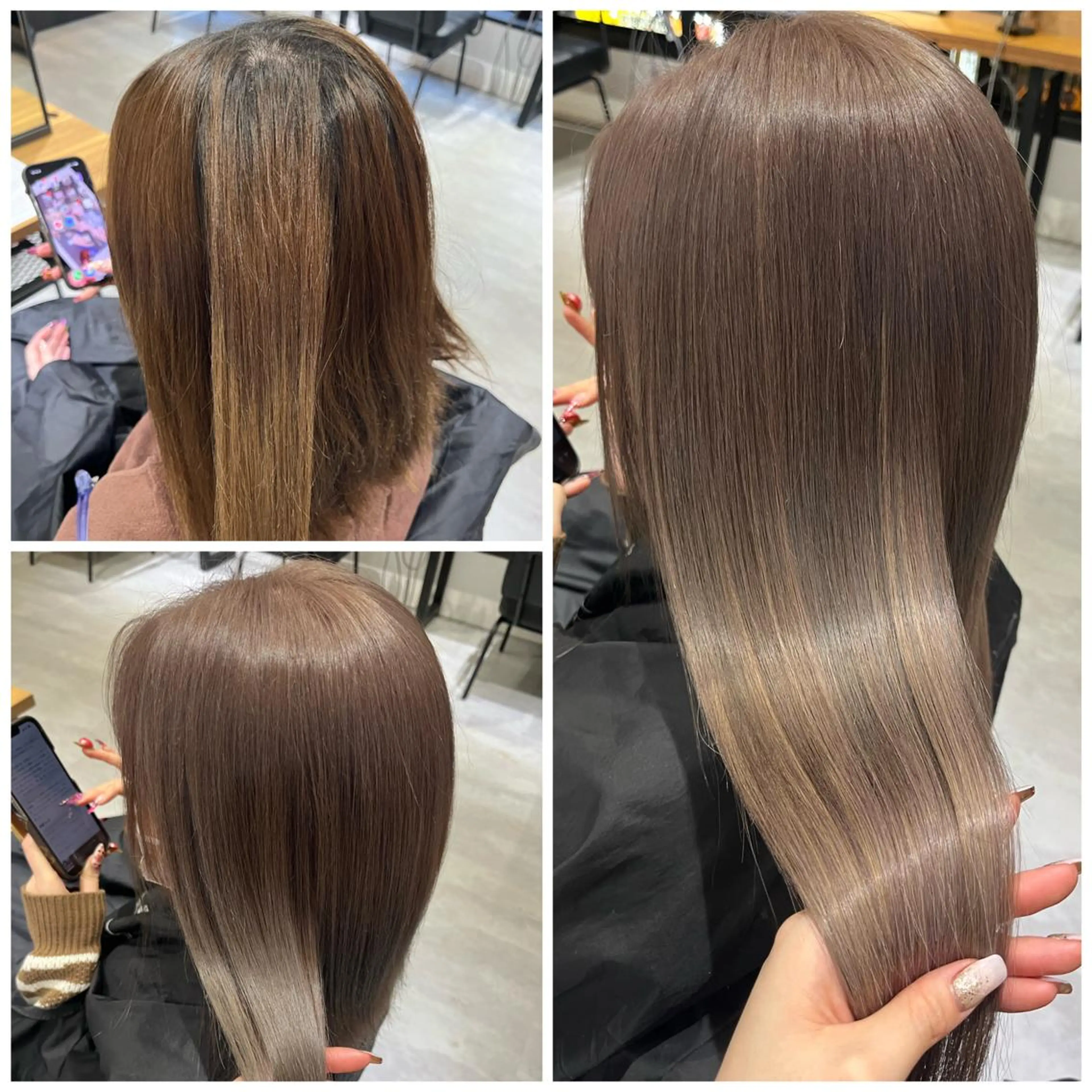 ロング カラー ヘアカラー トリートメント エクステ MAKO ❤️🔥NEXTのヘアスタイル