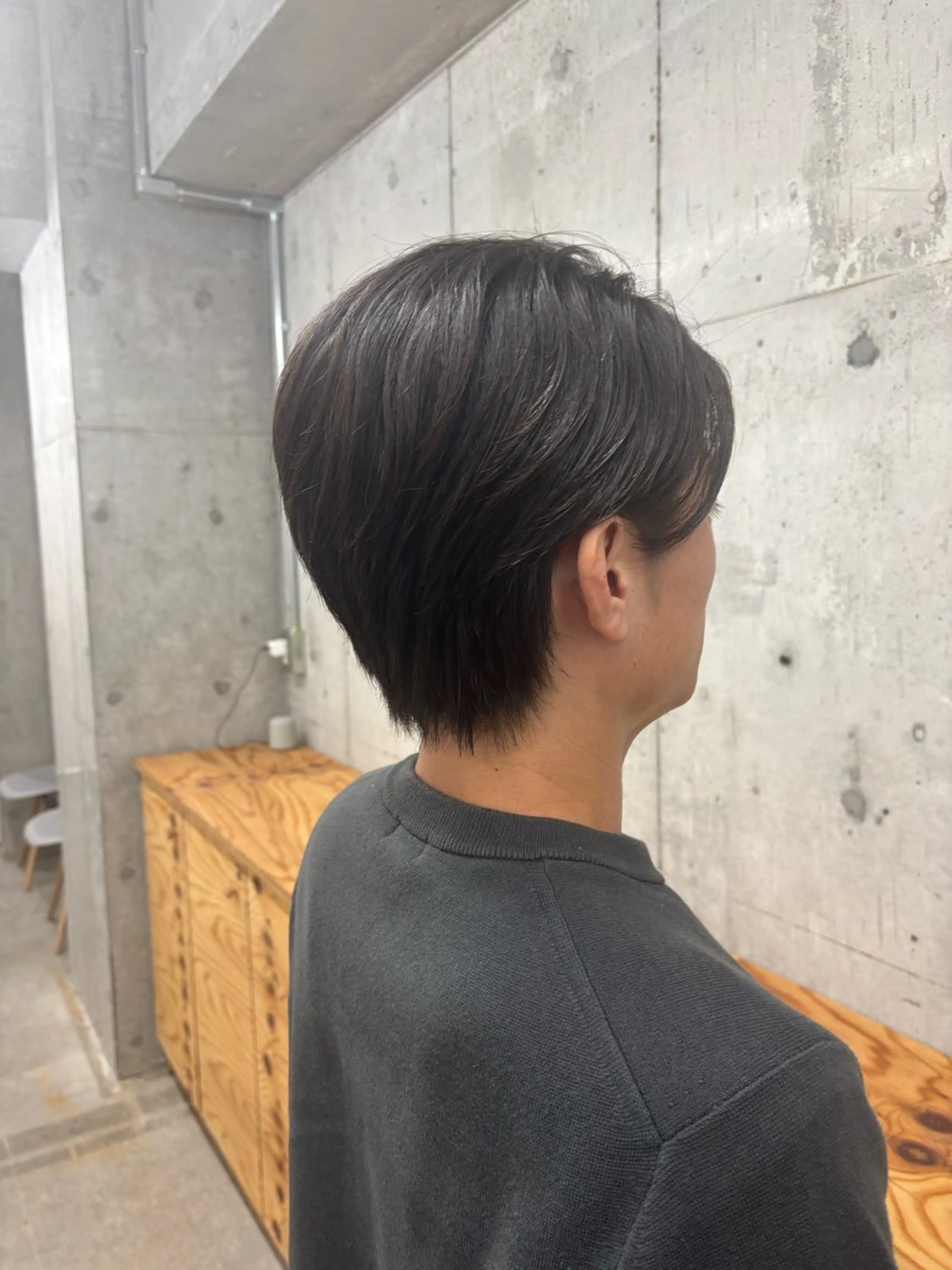 ショート メンズ センターパート ✨透明感艶カラー ✨💍Yuri💍のヘアスタイル