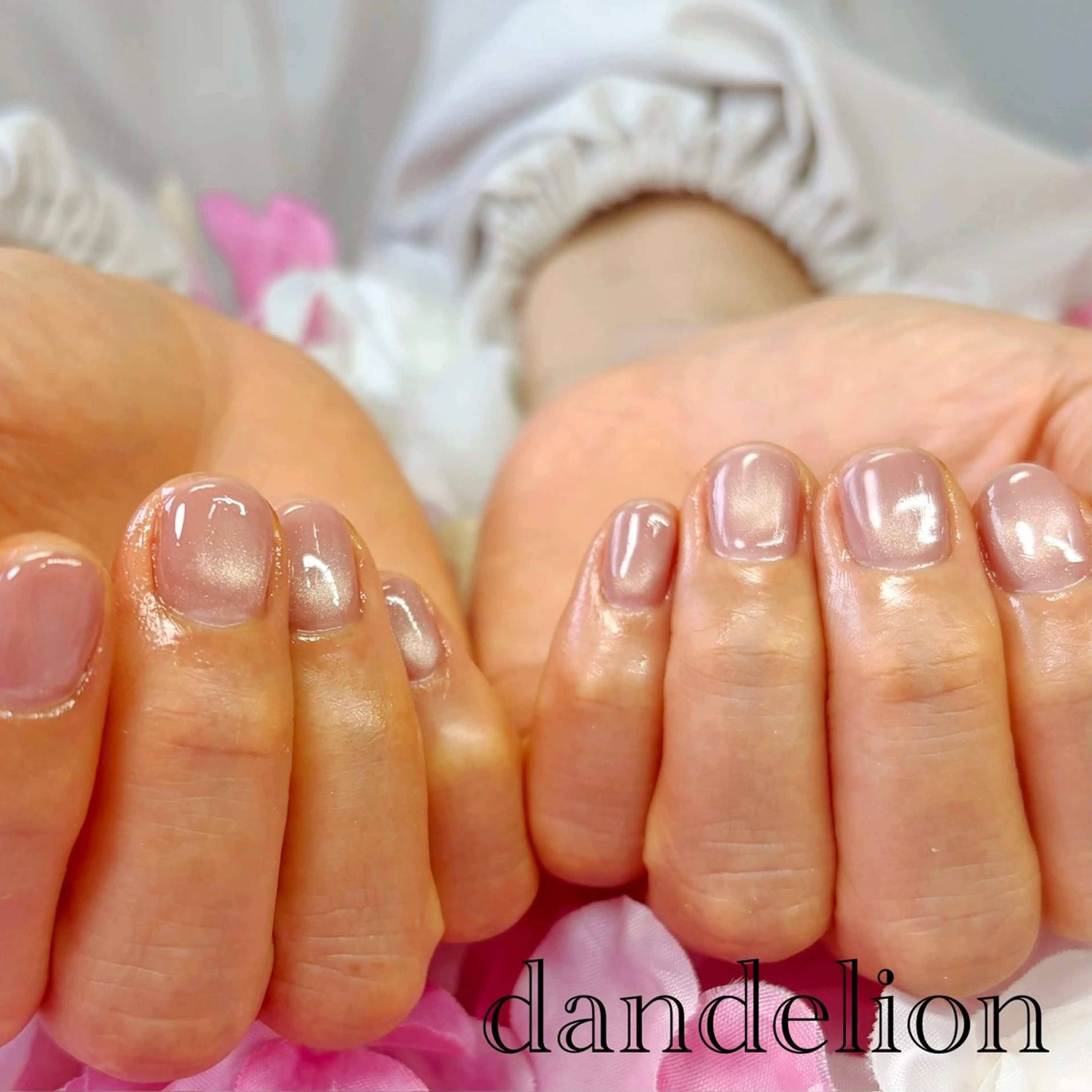 ネイル ハンドネイル ハンドケア dandelion ダンデライオンのネイルデザイン