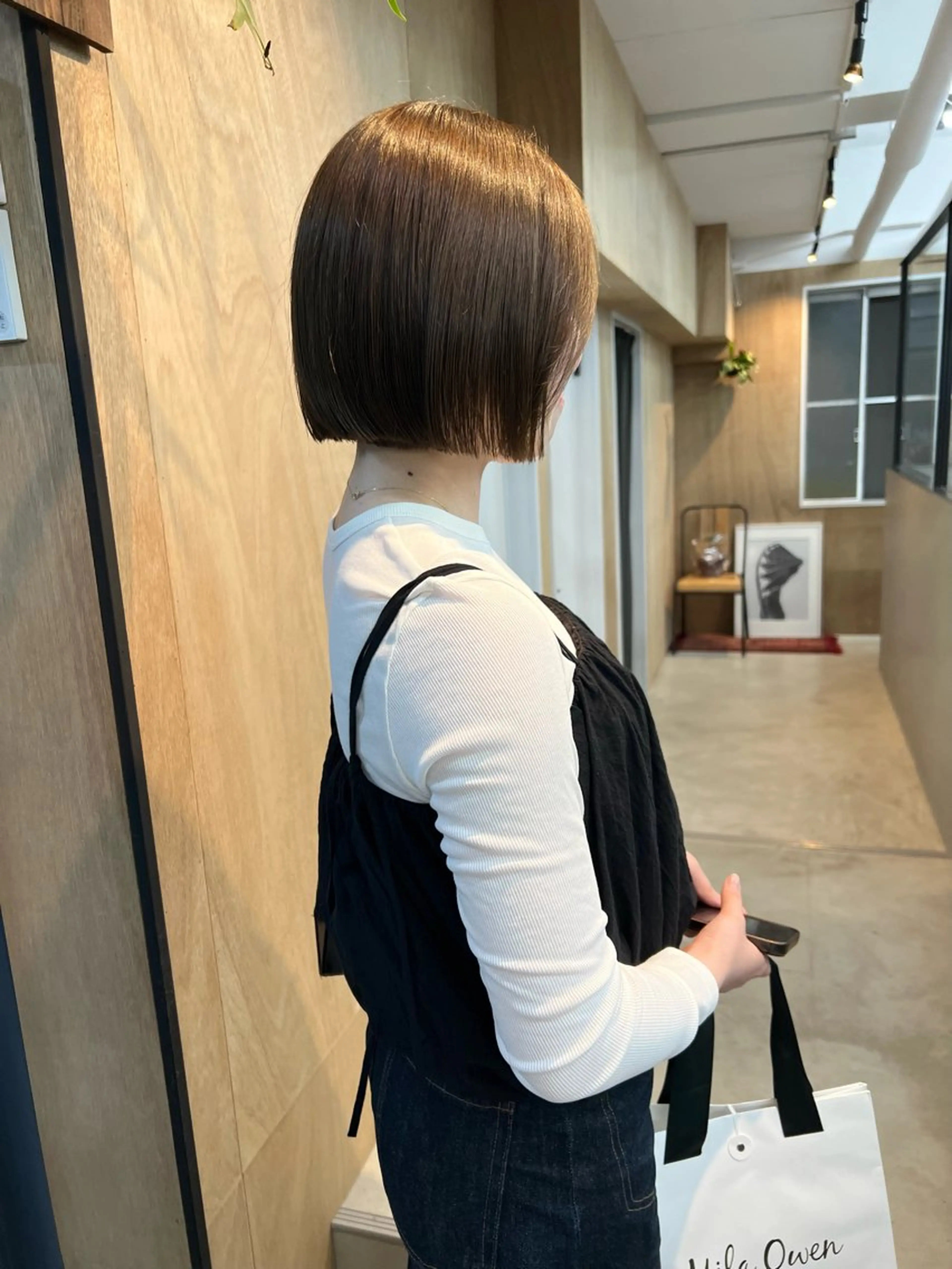 ショート カラー カット ヘアカラー トリートメント 樫原裕二/レイヤー カット/透明感カラーのヘアスタイル