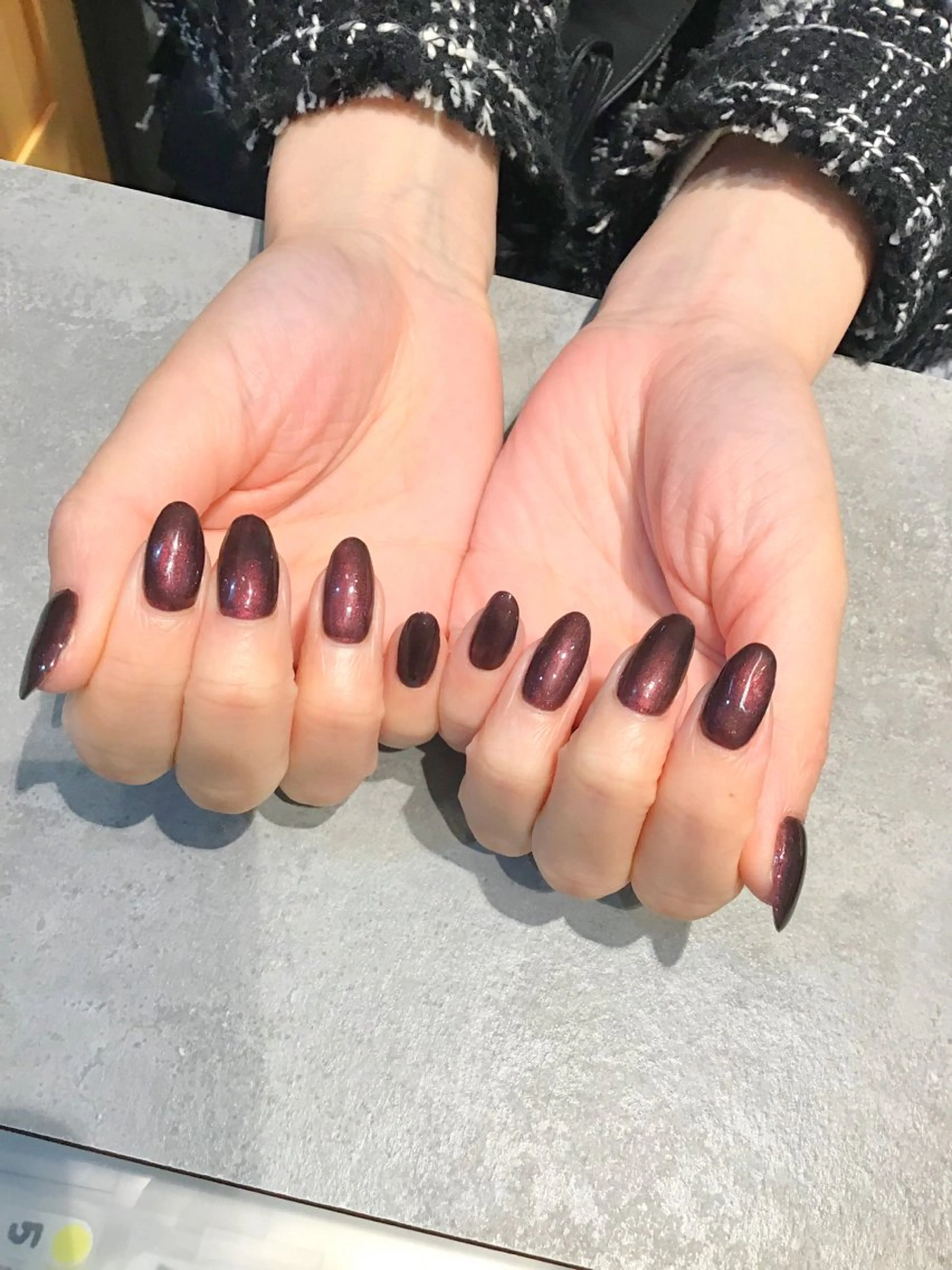 ネイル ジェルネイル ワンカラーネイル パラジェル Nest 岩崎のネイルデザイン