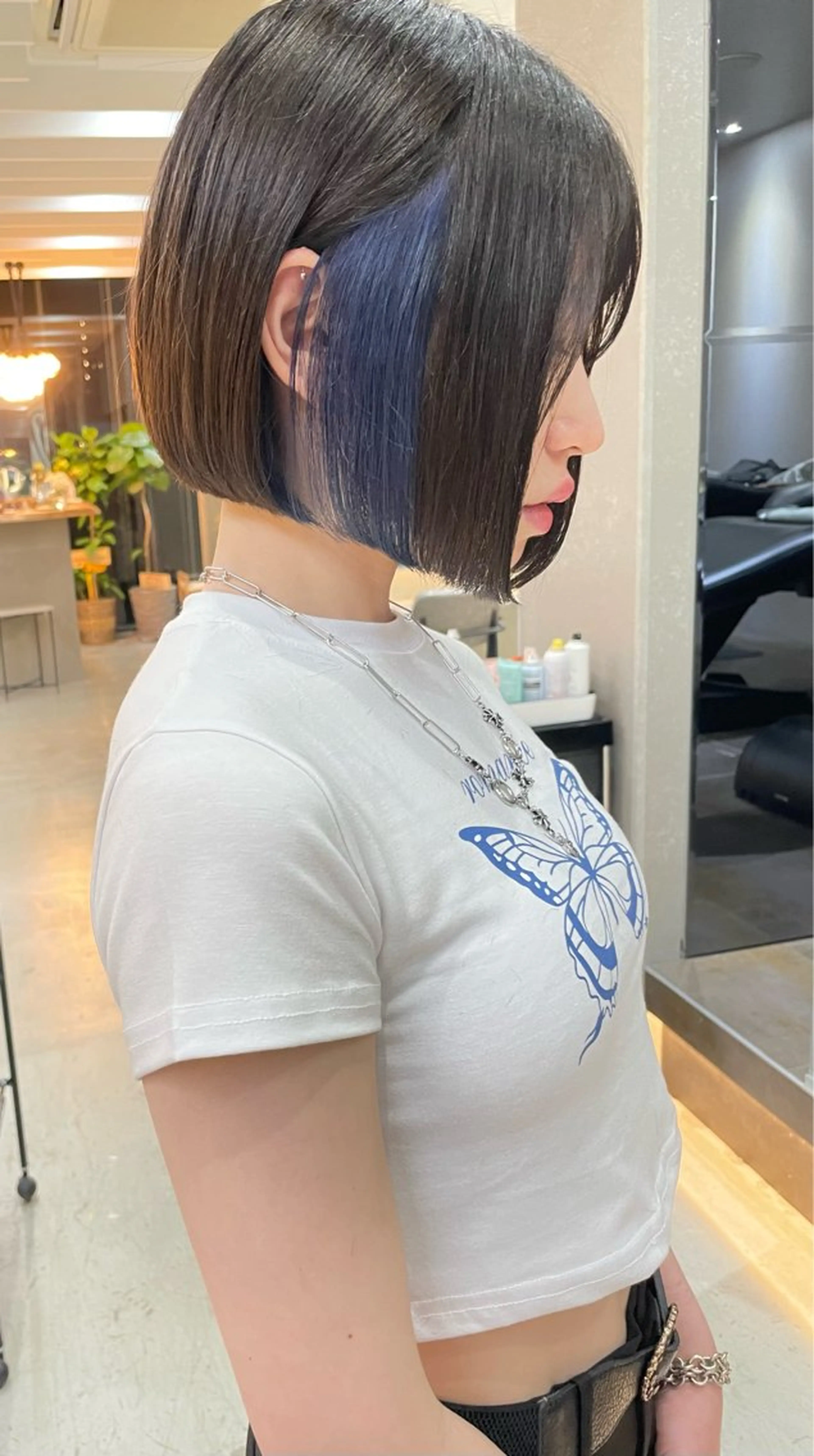ショート カラー ベージュカラー ブリーチ ケアブリーチ デザインカラー ダブルカラー カット ヘアカラー トリートメント TATSUブリーチ/ ミルクティーベージュのヘアスタイル