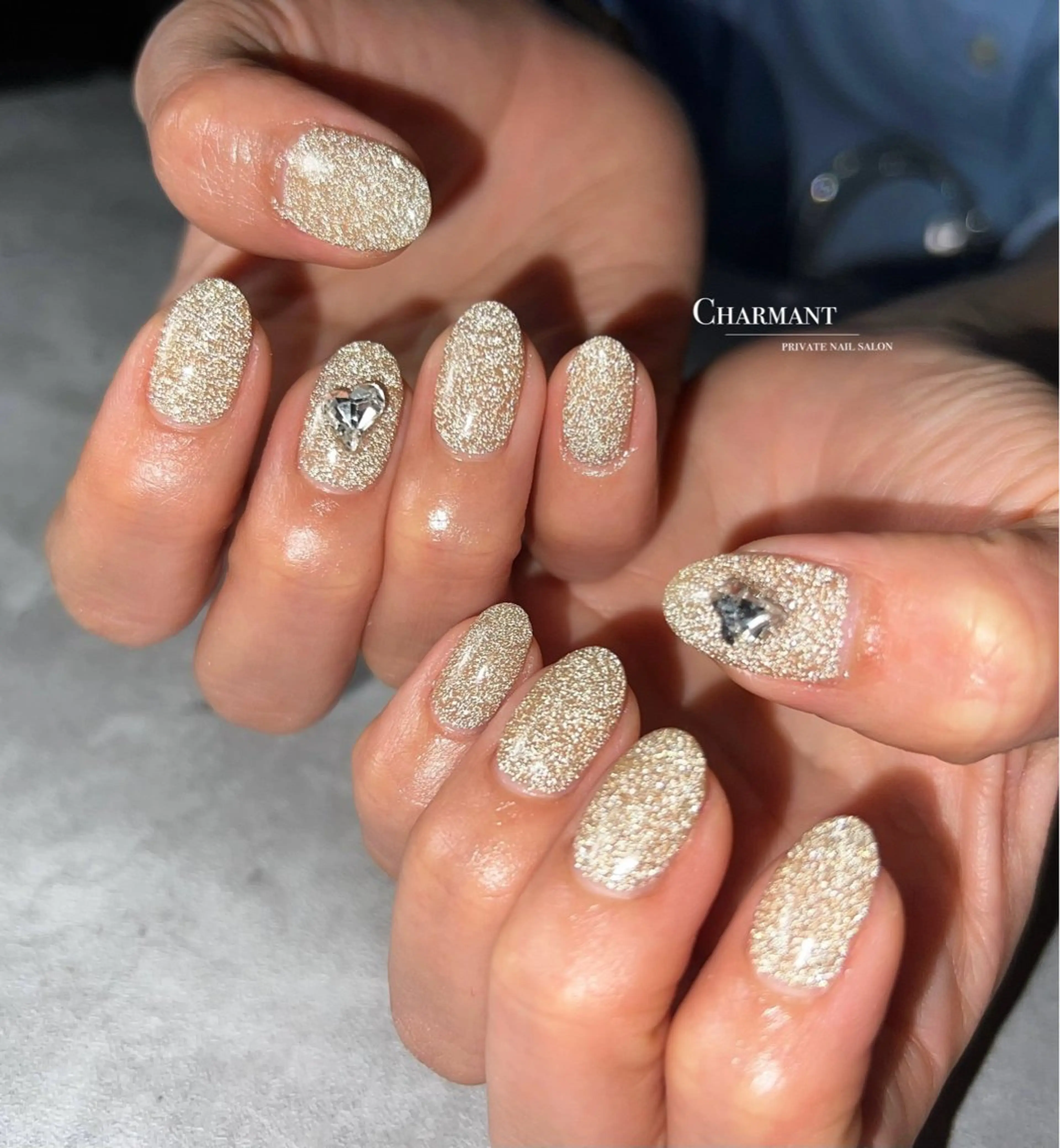 ネイル ハンドネイル Minako 【Charmant】のネイルデザイン