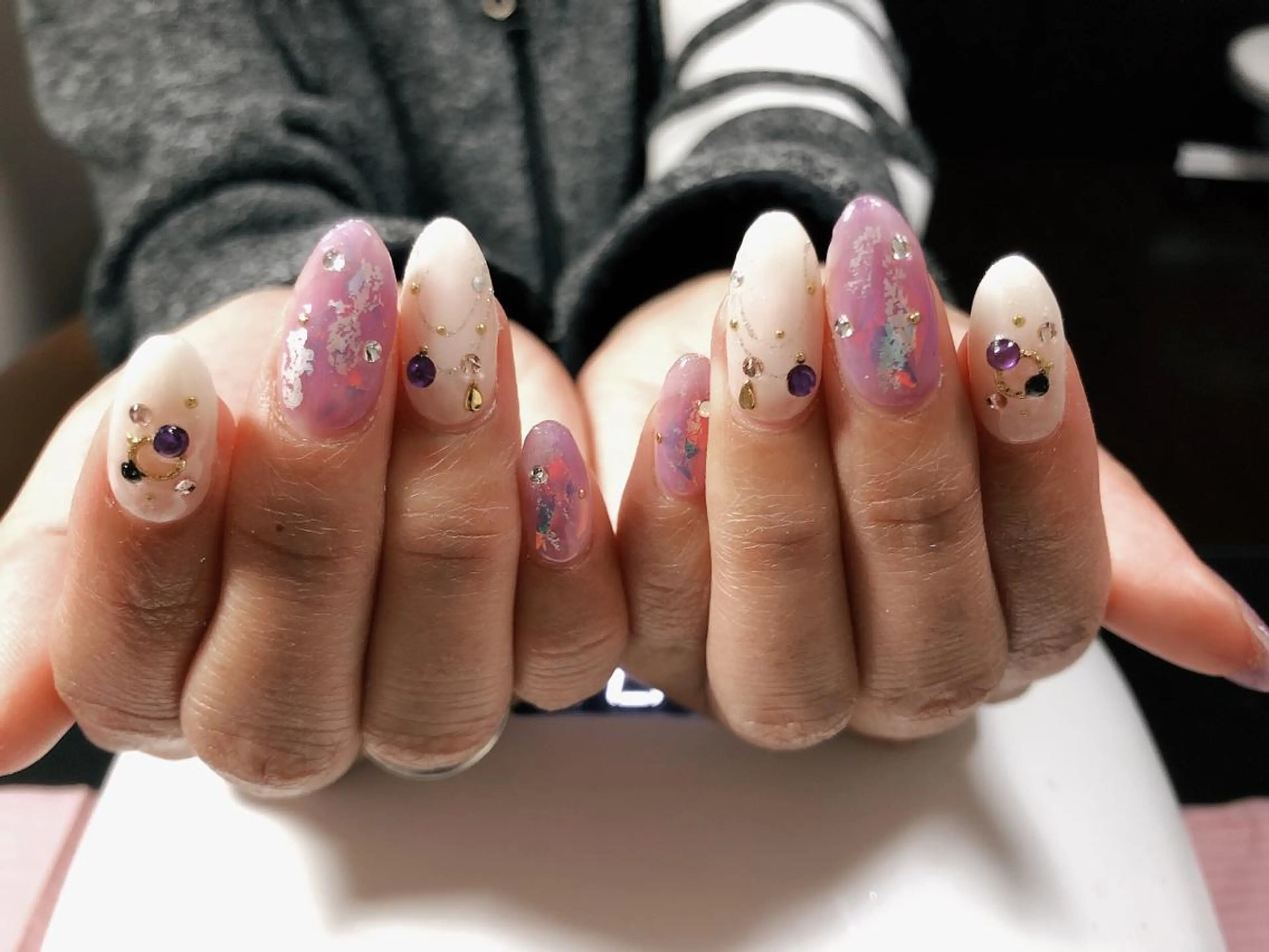 ネイル ハンドネイル エステ／ネイル/脱毛 R.Msalonのネイルデザイン