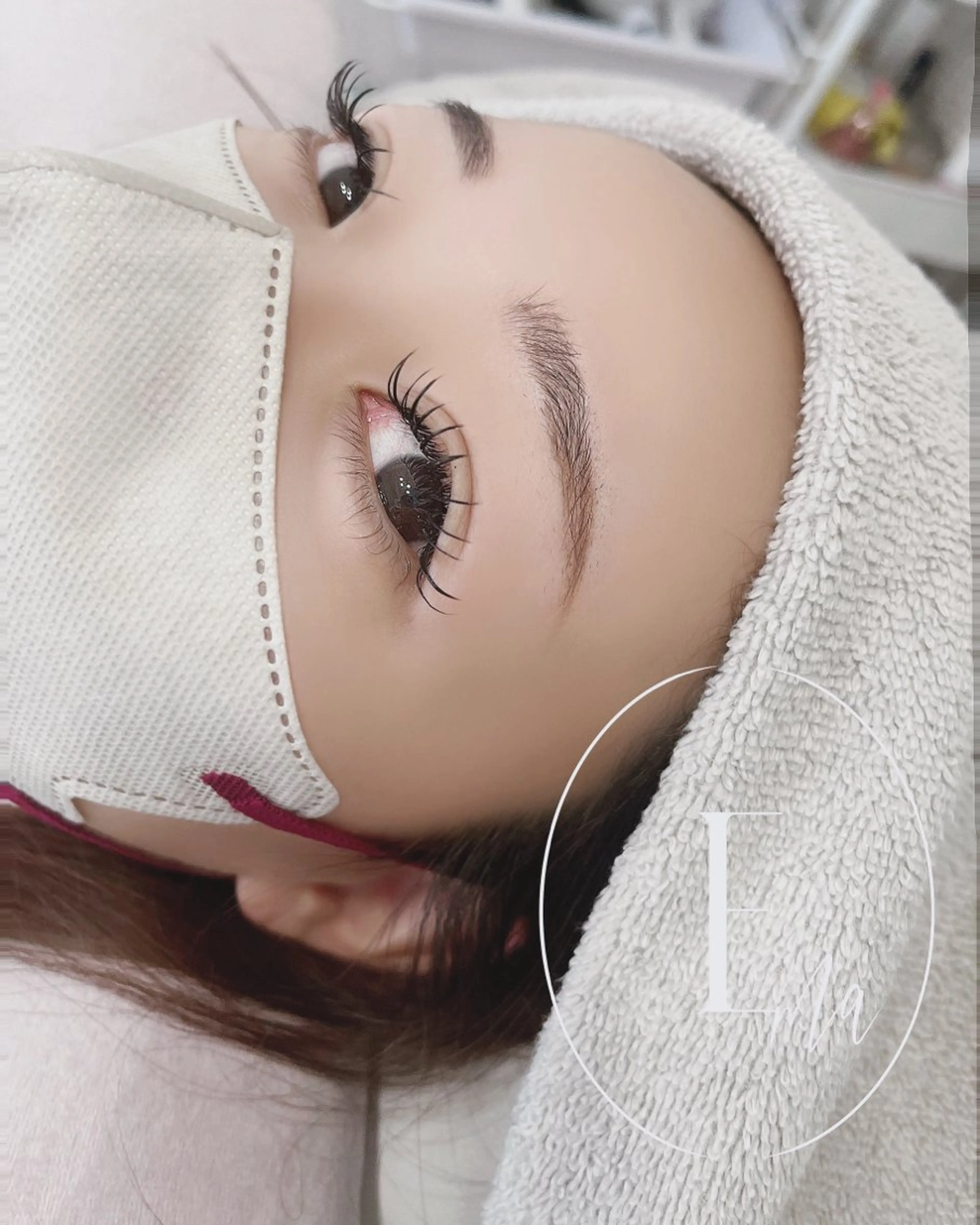 マツエク・マツパ フラットラッシュ ナチュラル 【自分史上いちばん 可愛い目元へ】のマツエク・マツパデザイン