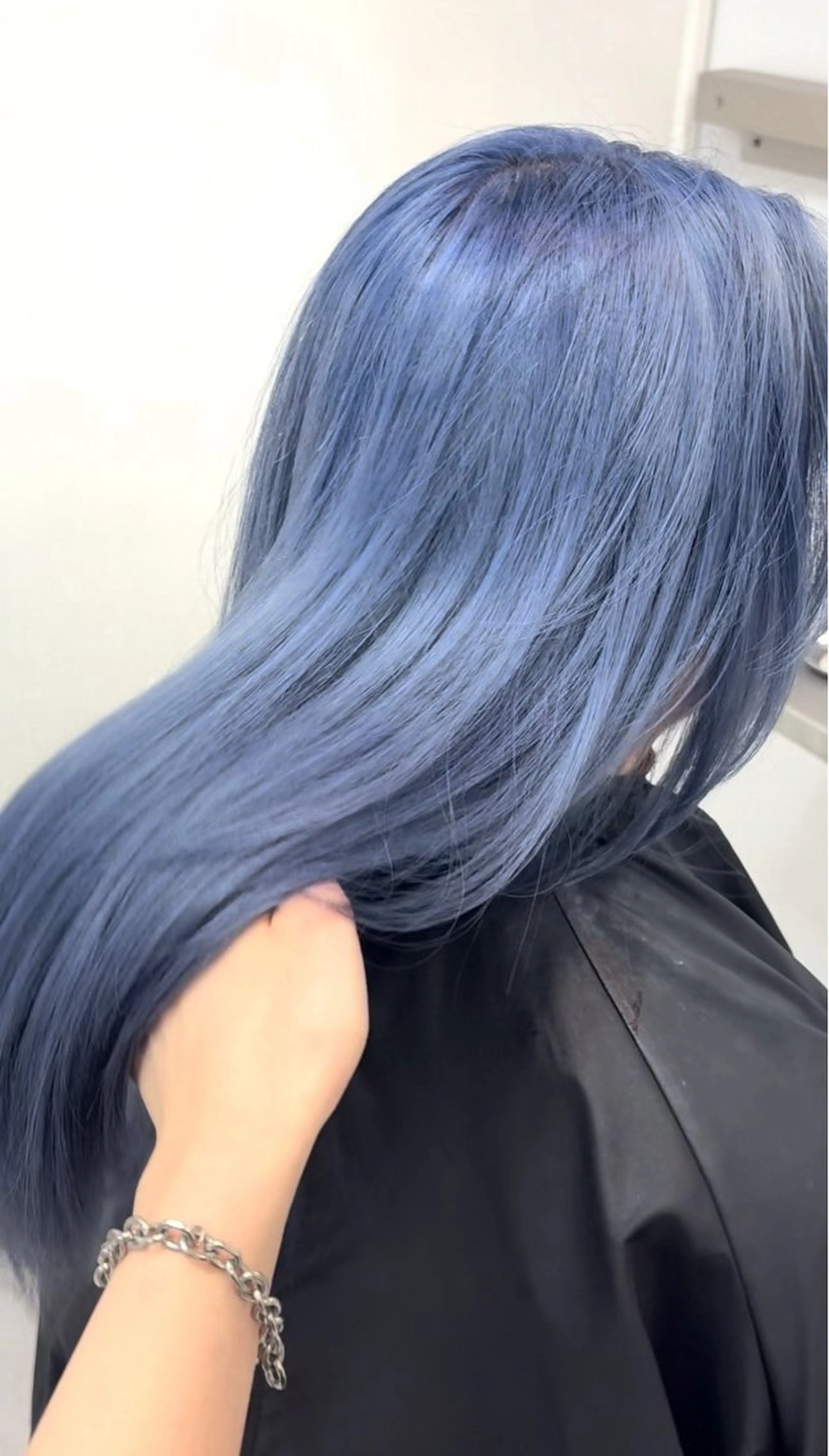 ロング カラー ブリーチ ケアブリーチ 顔周りカット トリートメント ヘアカラー 渋谷ハイトーン/ まぉまぉのヘアスタイル