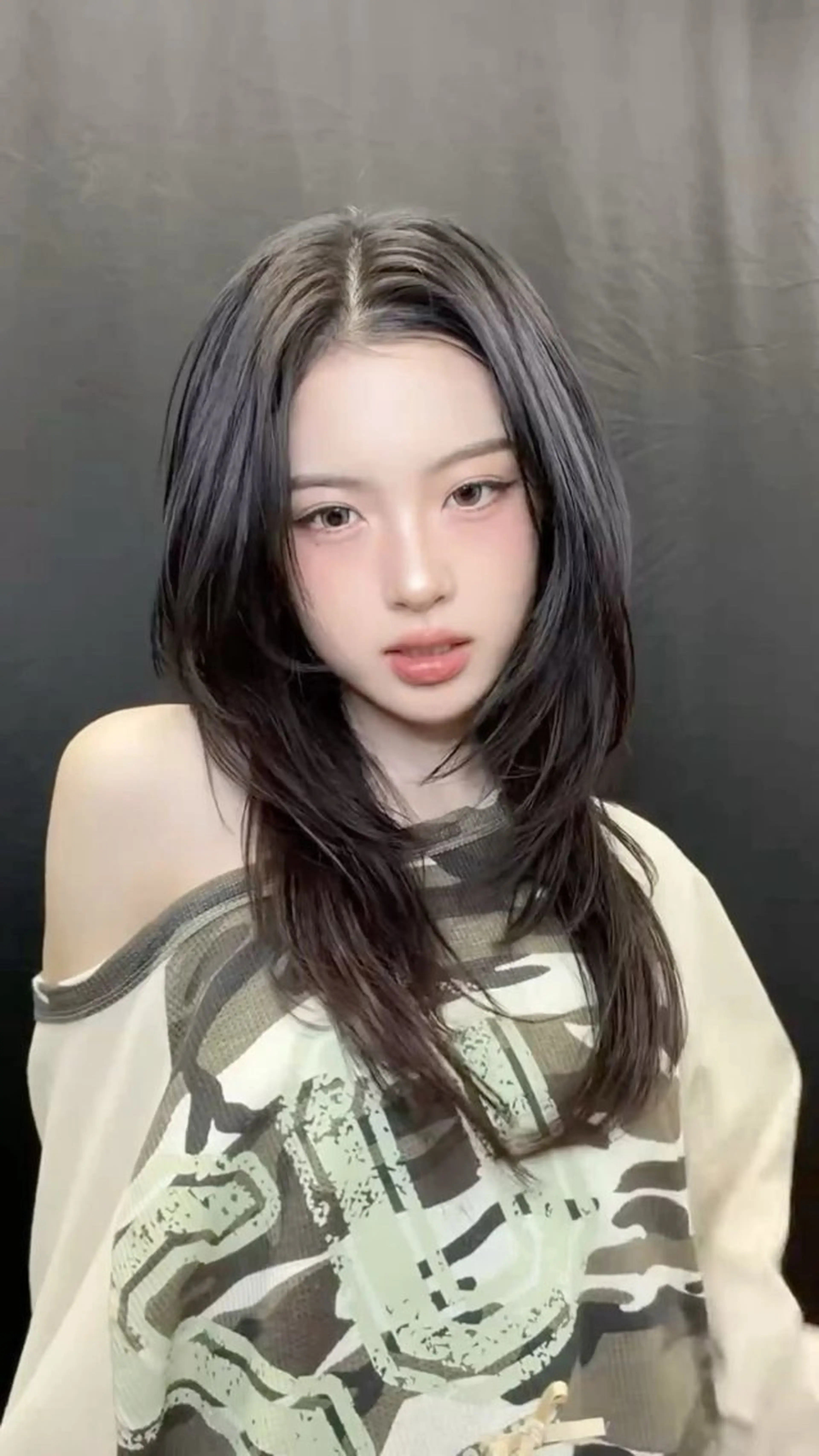 【今日から韓国女優🇰🇷】韓国風レイヤーカット&ザクザクスタイリング込の写真