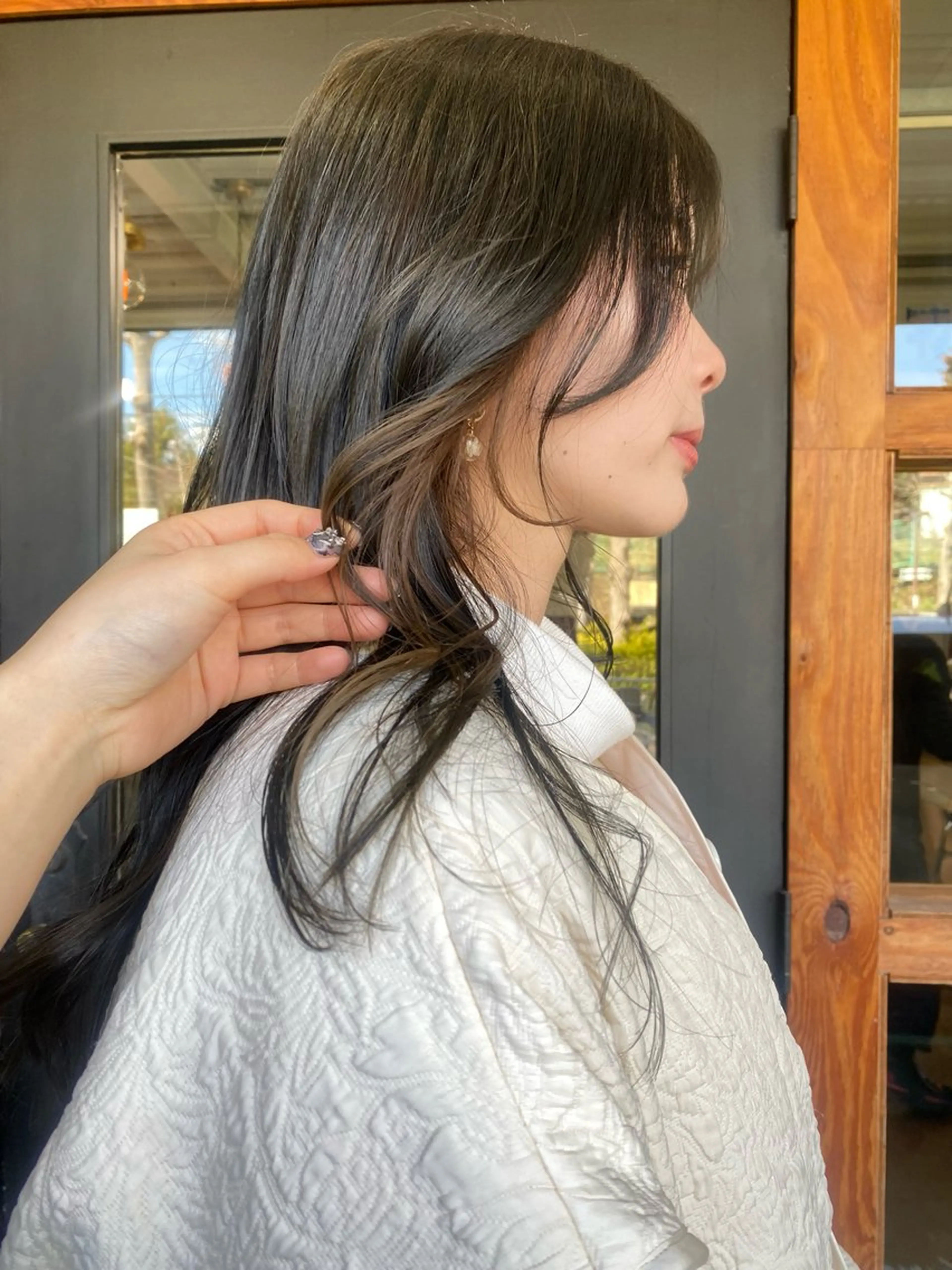 ロング カラー ヘアカラー なぎ🌿.∘[ボブ, ニュアンスカラー]のヘアスタイル