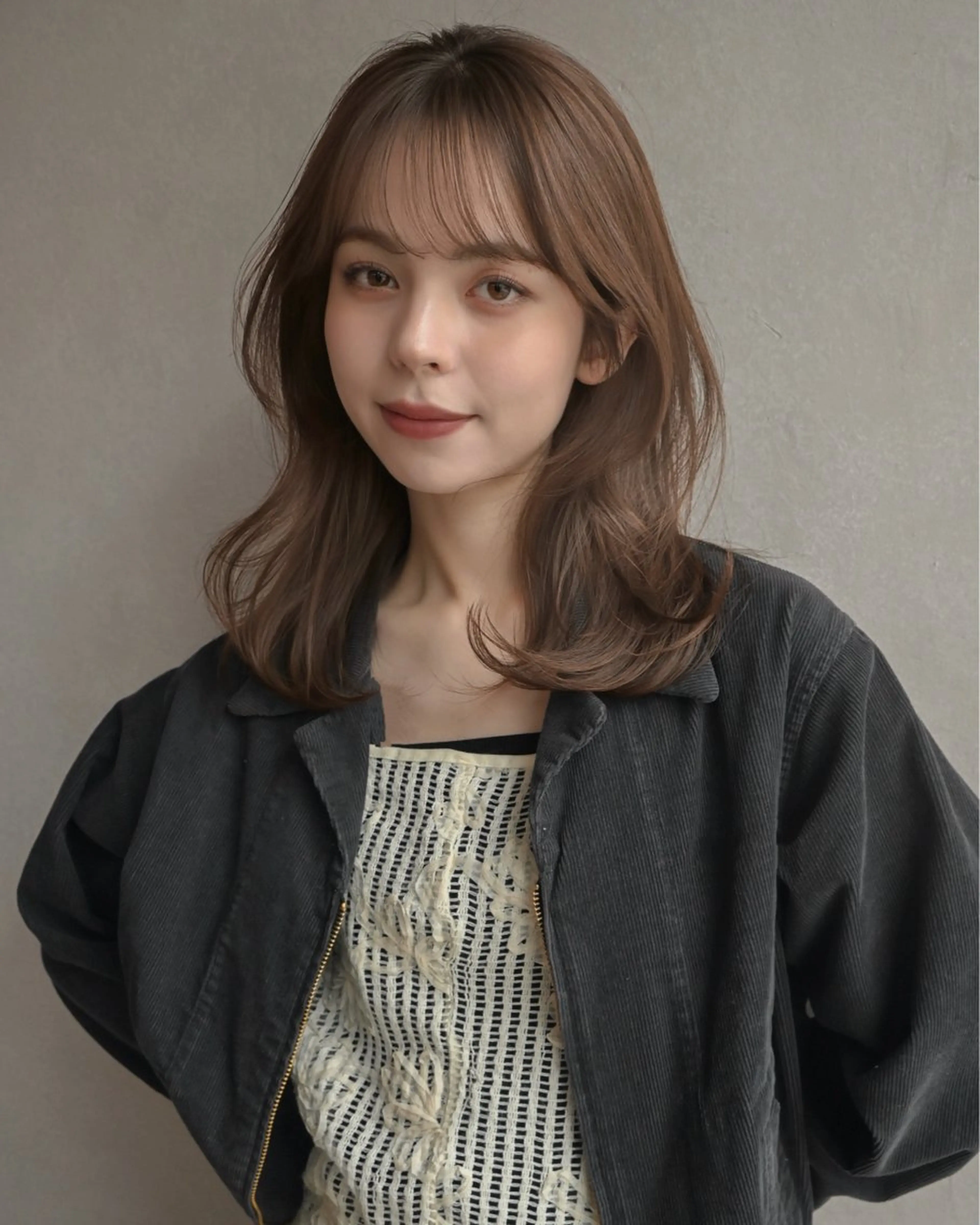 カラー aya / ニュアンスカラーのヘアスタイル