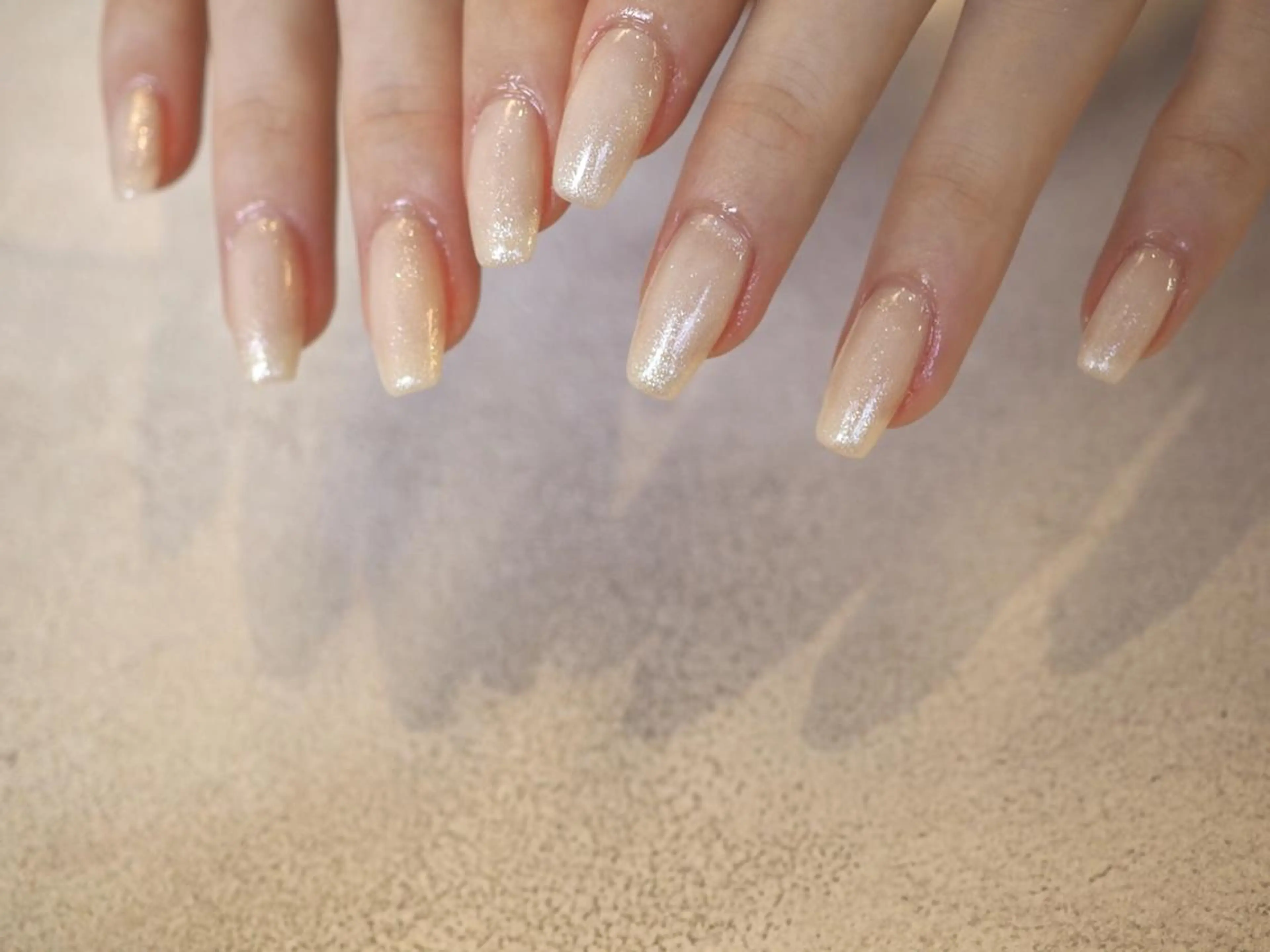 ネイル ラメ(グリッター) 田中 （ネイリスト）のネイルデザイン