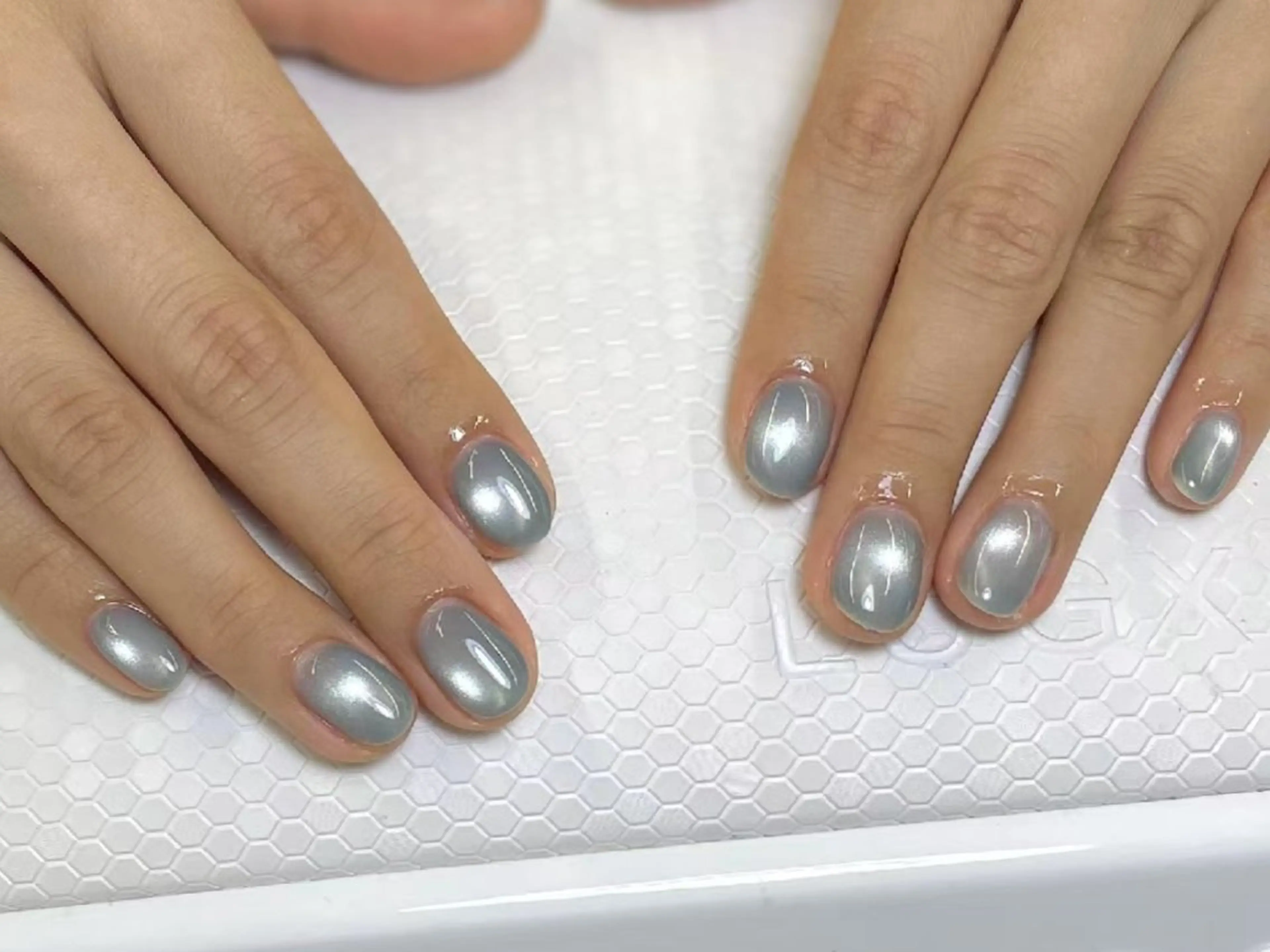 ネイル チークネイル フットネイル フレンチネイル ジェルネイル ガラスフレンチ ハンドネイル ル ナのネイルデザイン