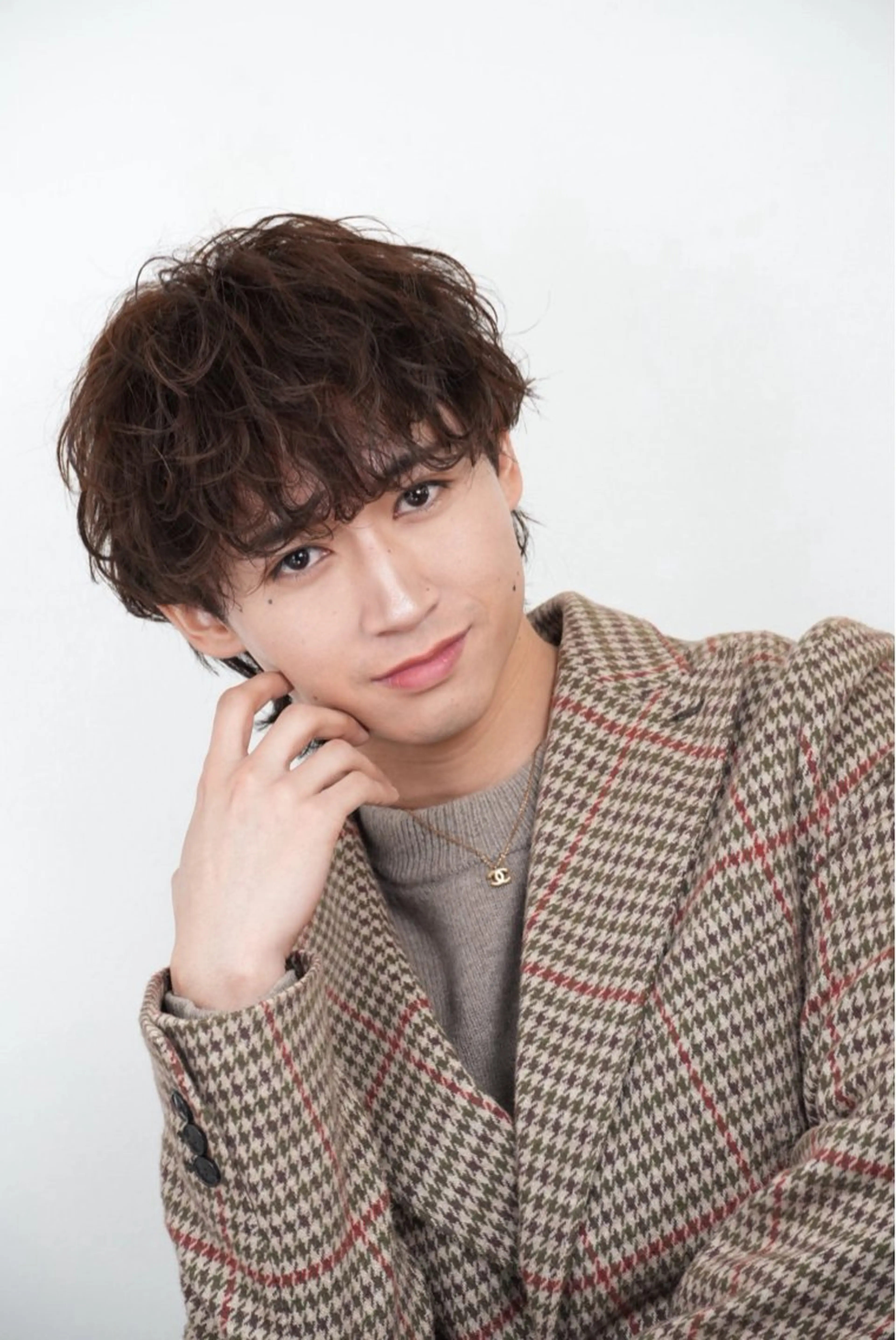 ショート パーマ メンズ カット パーマ トリートメント ヘアセット 11.12月限定割引 fifth前比嘉💥のヘアスタイル
