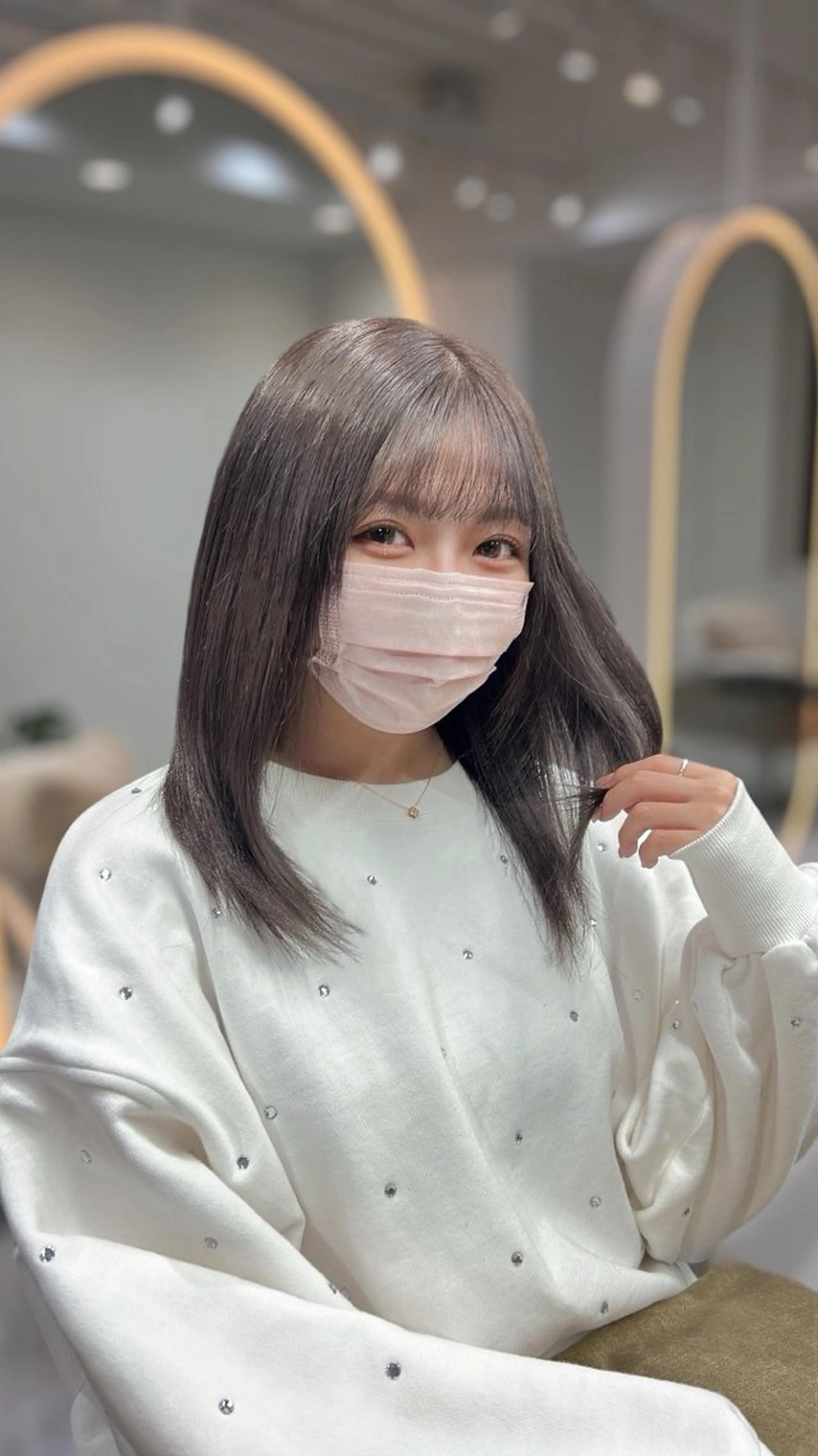 ミディアム カラー 鈴木 悠大のヘアスタイル