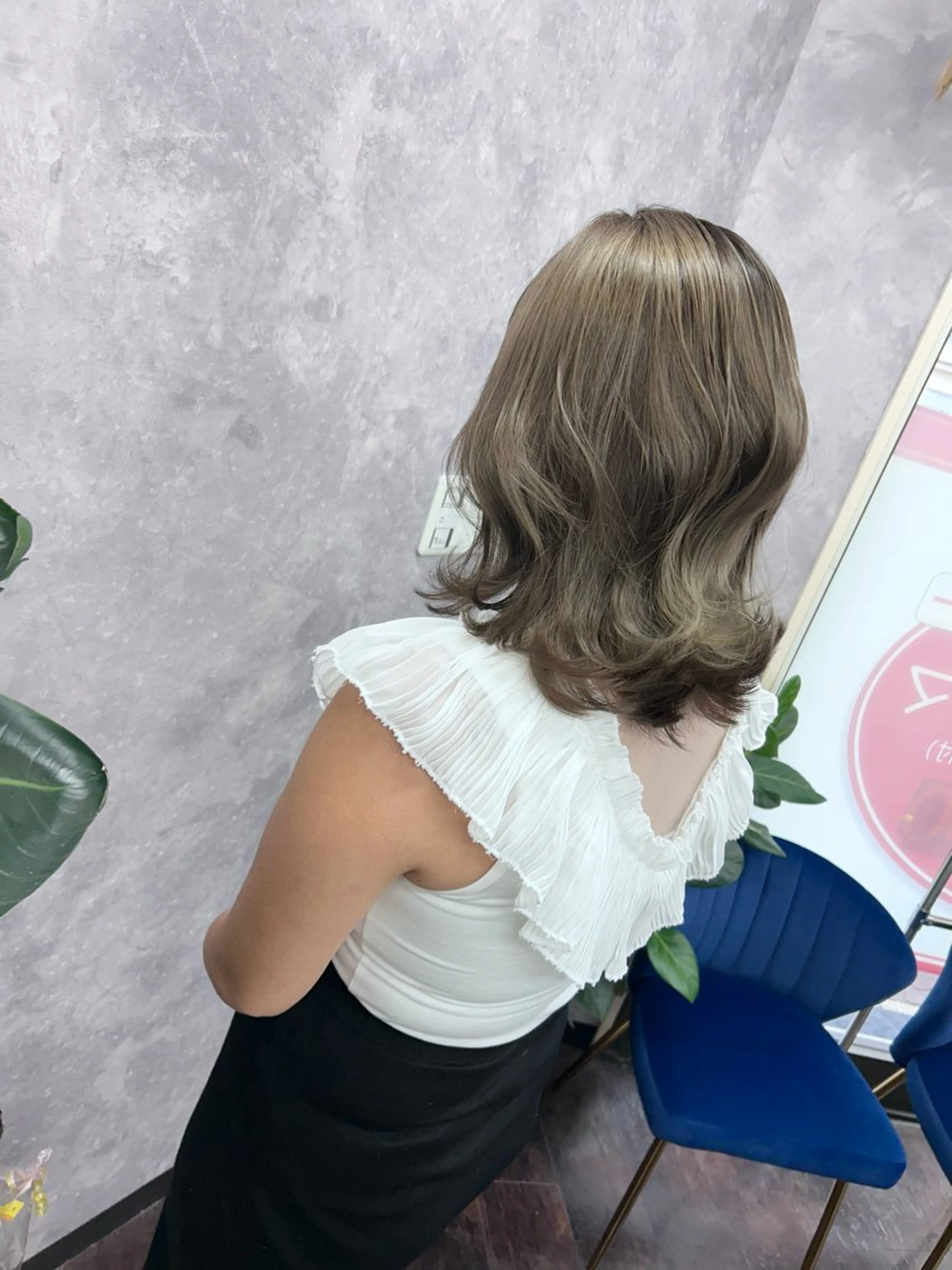 kazuma専用クーポン⭐️ブリーチ＋透明感ケアカラー＋2stepトリートメント✴︎羽村✴︎小作✴︎の写真