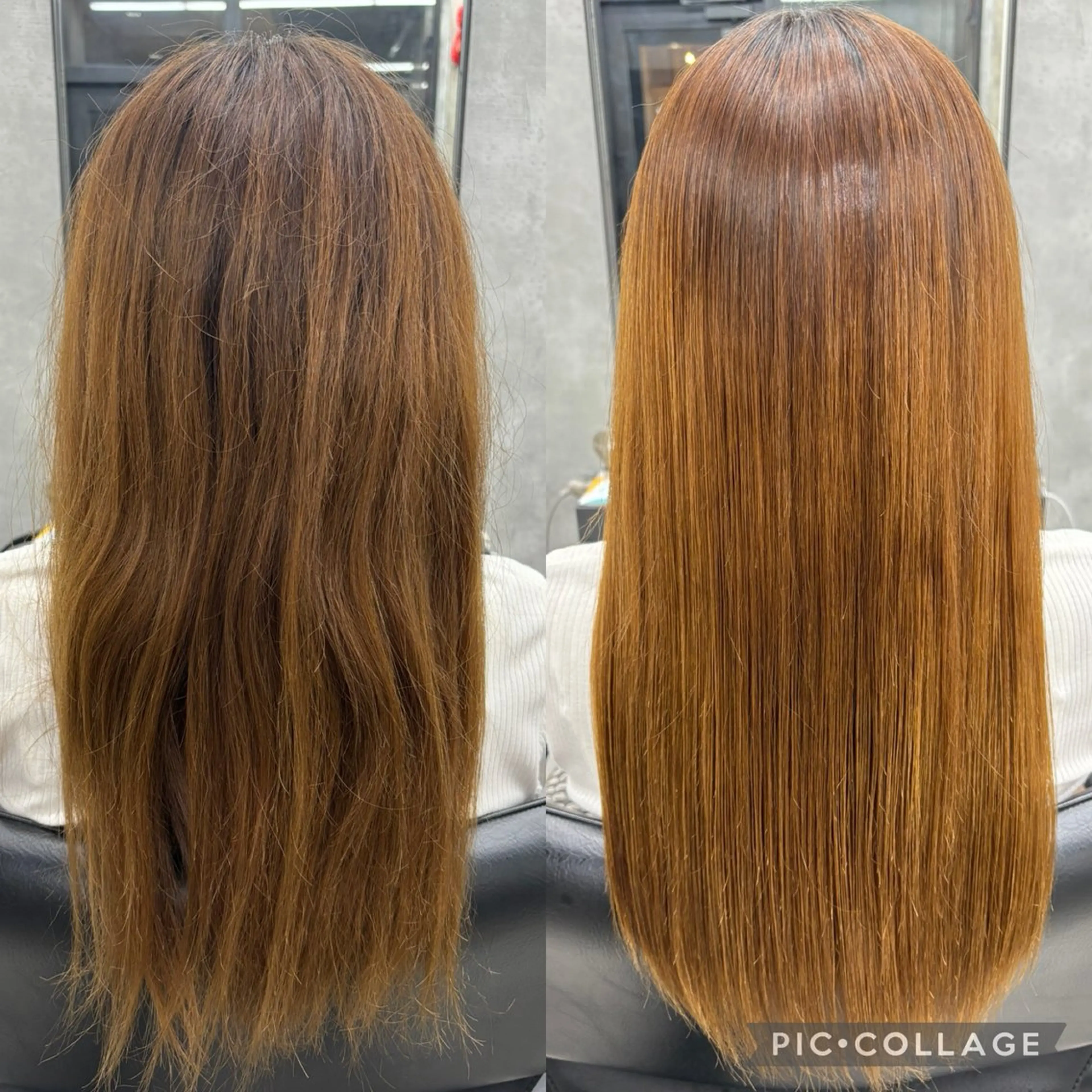 ロング カラー 髪質改善 縮毛矯正 トリートメント ヘアカラー 縮毛矯正 トリートメント すぐ巻ける縮毛矯正 🍀勝倉　麗のヘアスタイル