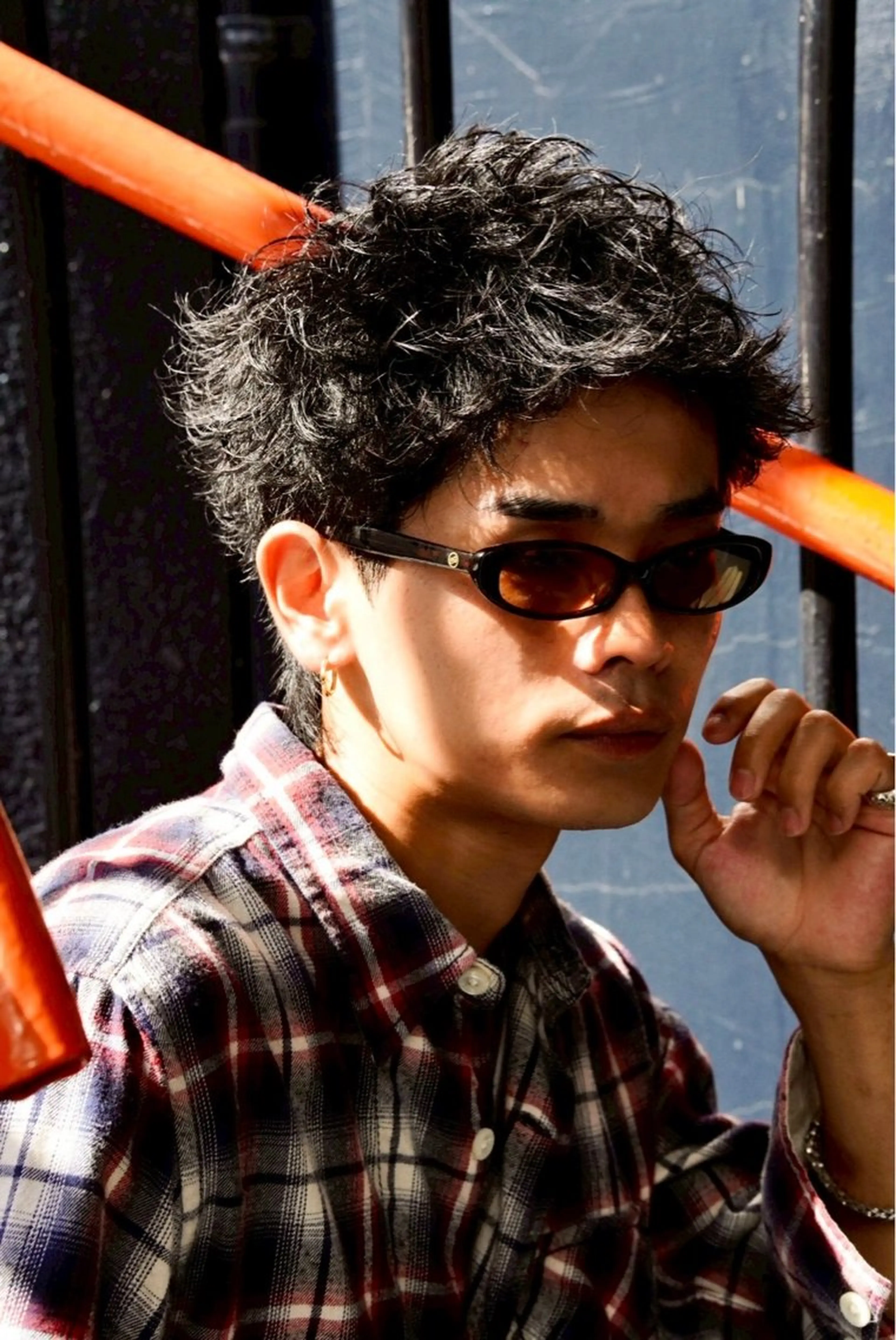 ショート カラー パーマ ✨️メンズ特化波巻き ツイスパ✨️松本真生のヘアスタイル