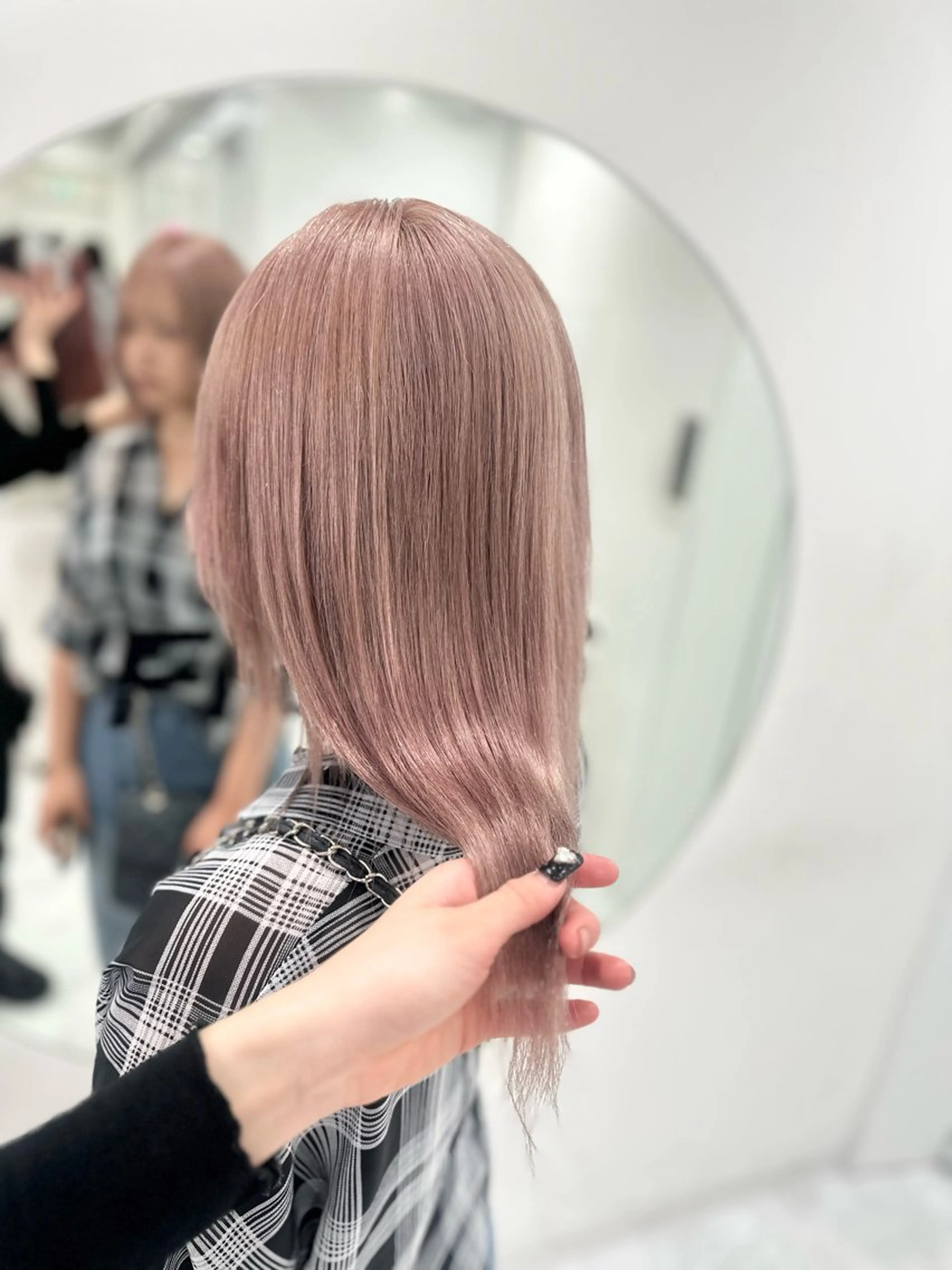 ロング 韓国ガーリー🤍ハイ トーン🤍Ayanaのヘアスタイル