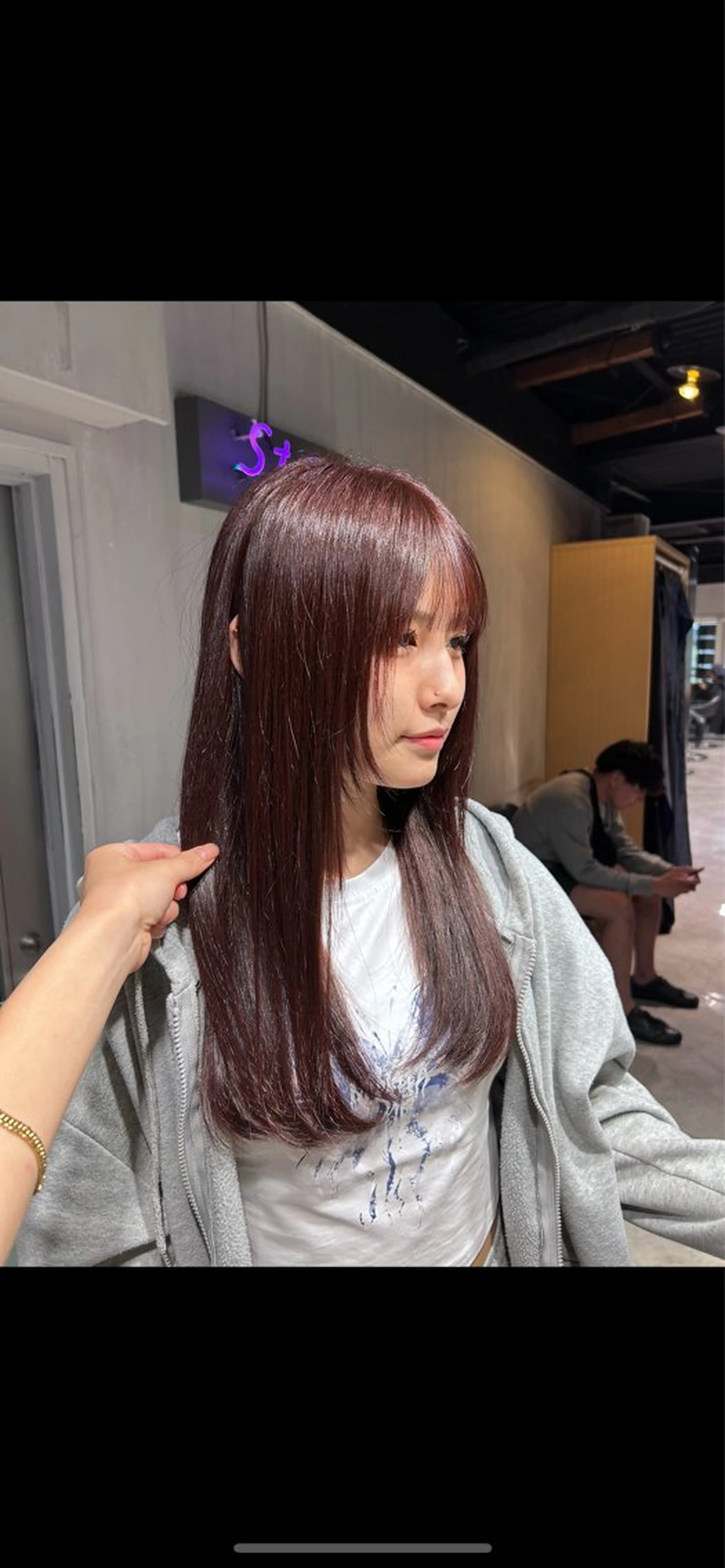 ロング カット ヘアカラー ヘッドスパ レイヤーStyle 🩵菜々実のヘアスタイル