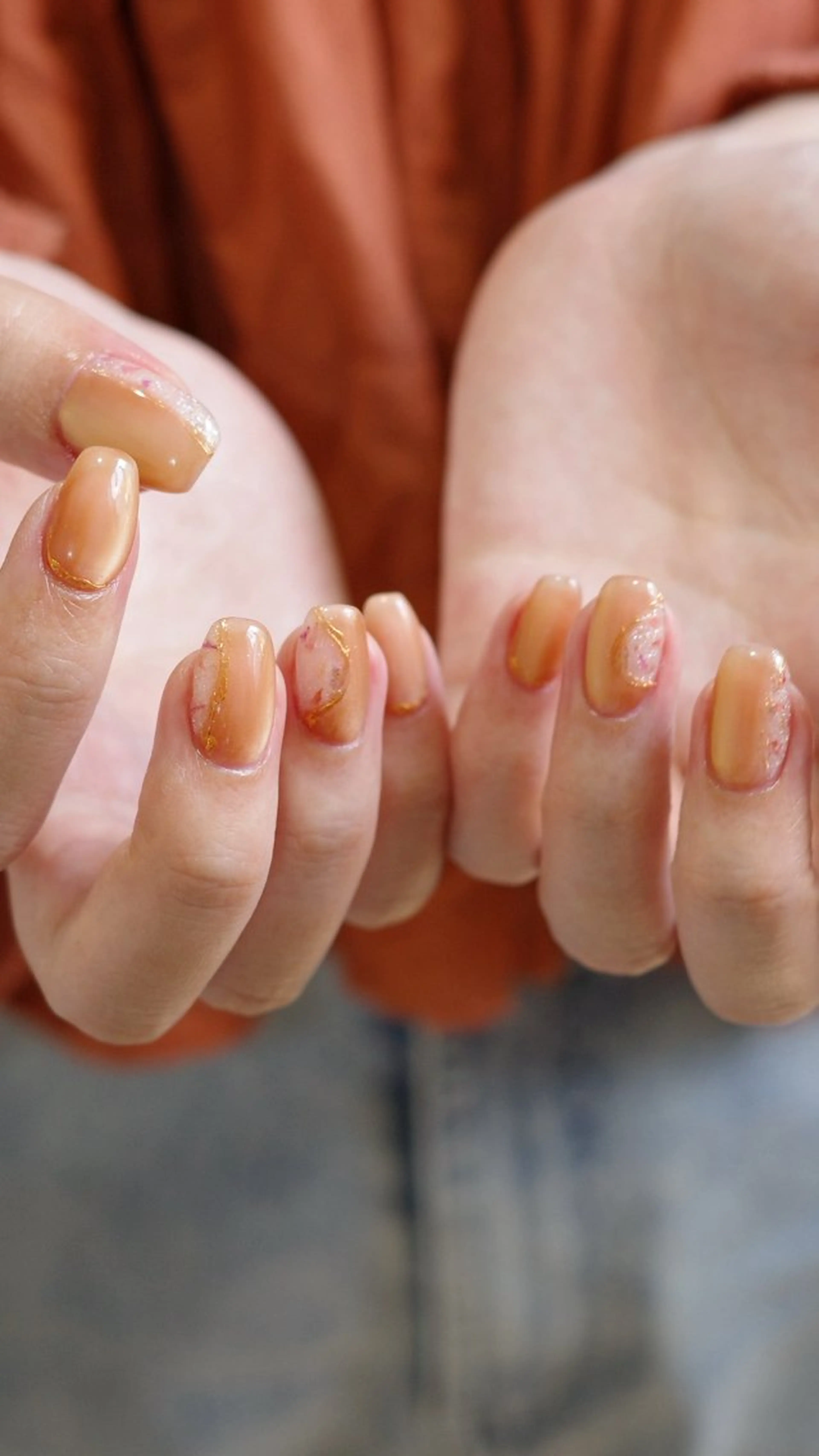 ネイル ハンドネイル pointillé .ayaのネイルデザイン