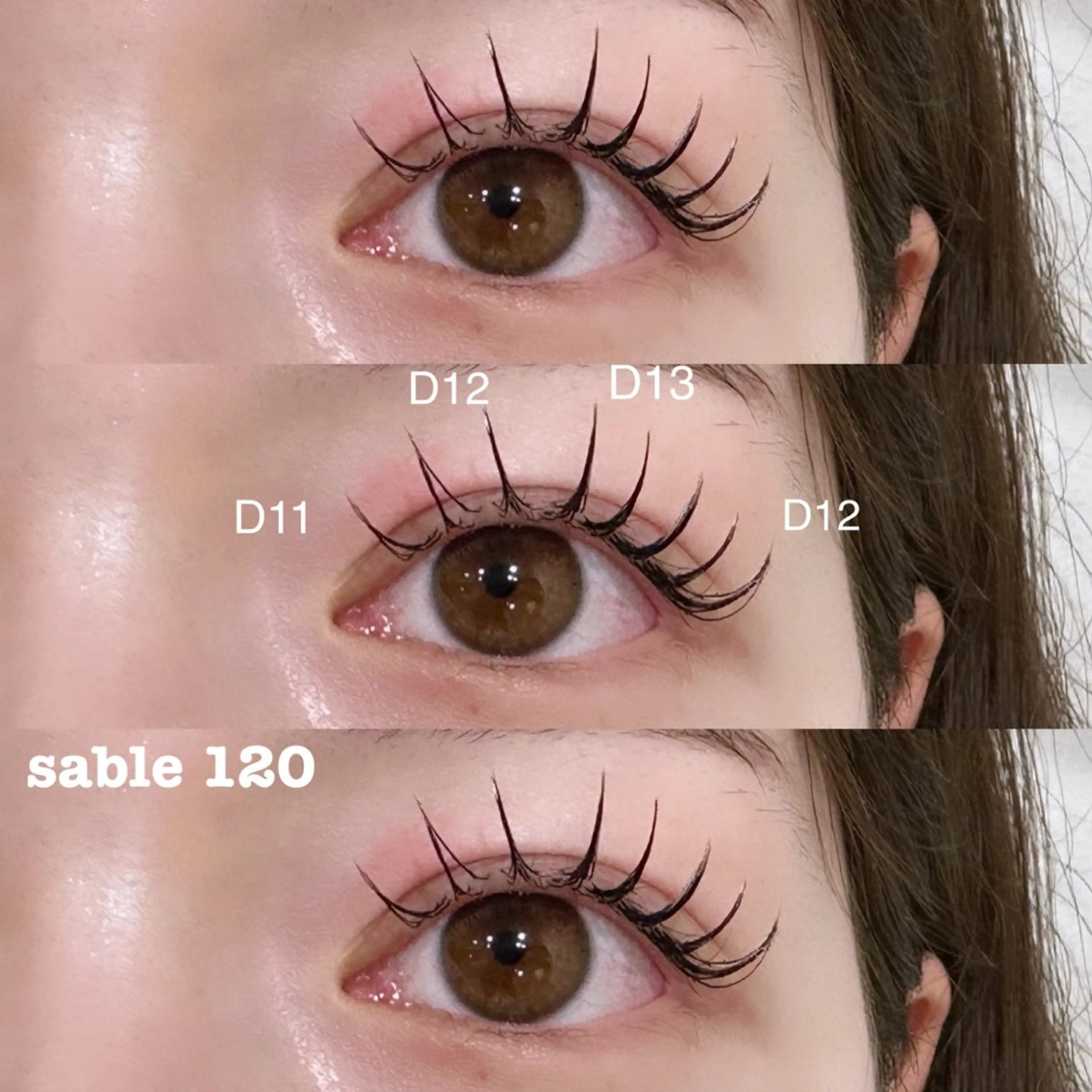 【コーティング付き❕】フラットラッシュ100本 ¥5000の写真