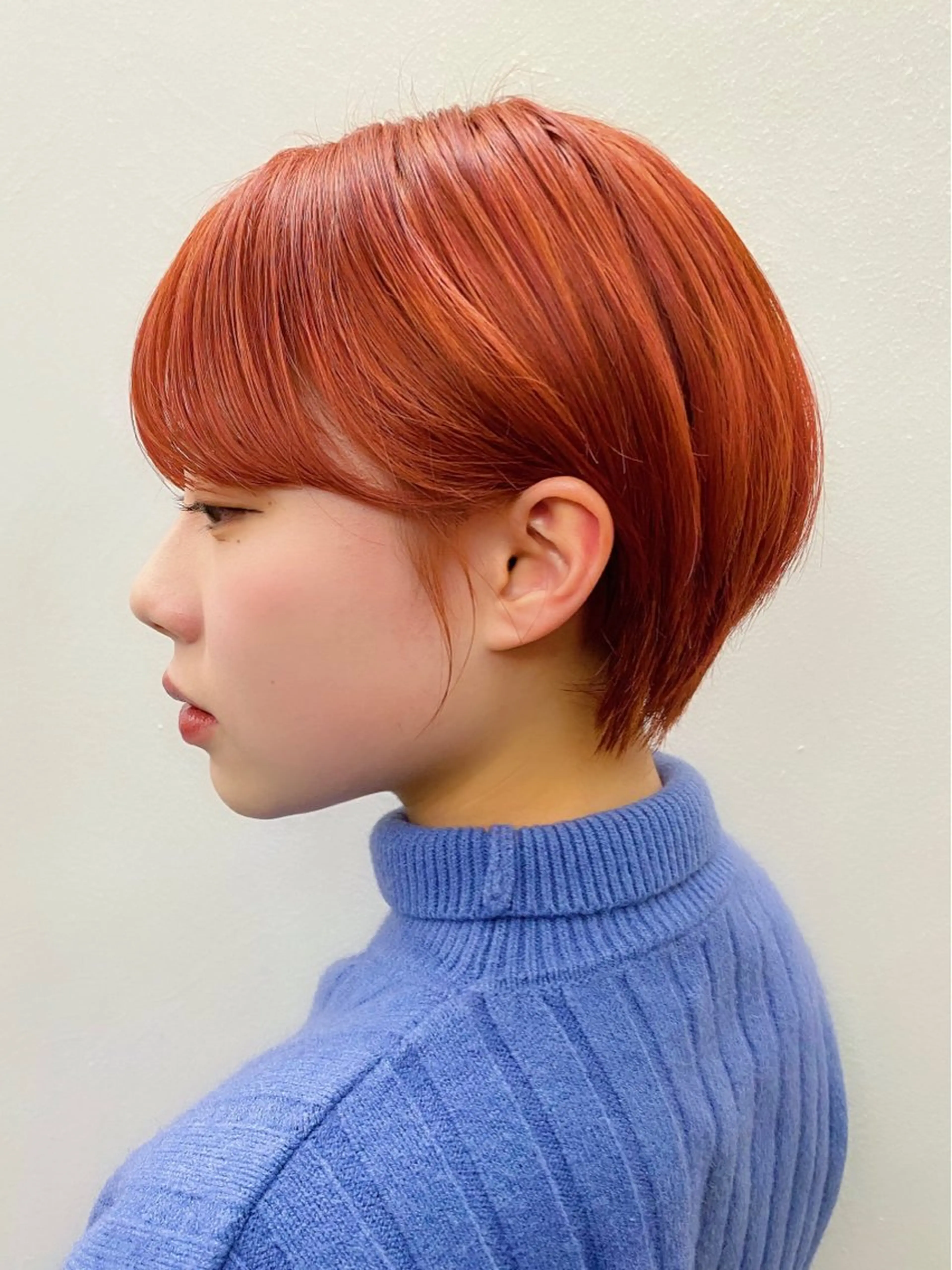 ショート カラー 似合わせレイヤー/ パーマヘア/高倉のヘアスタイル
