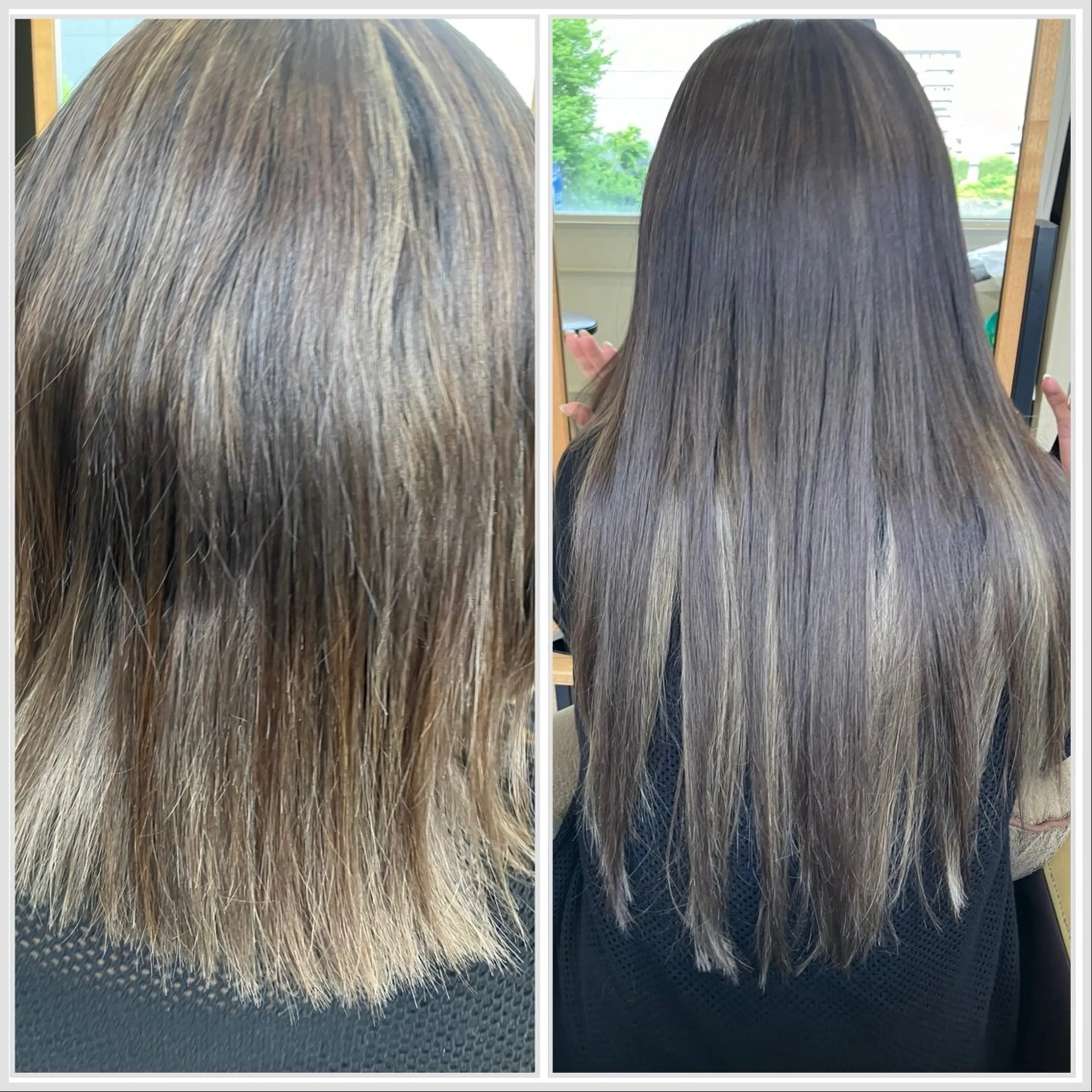 ミディアム エクステ エクステブリーチ矯正 griFFicaのヘアスタイル