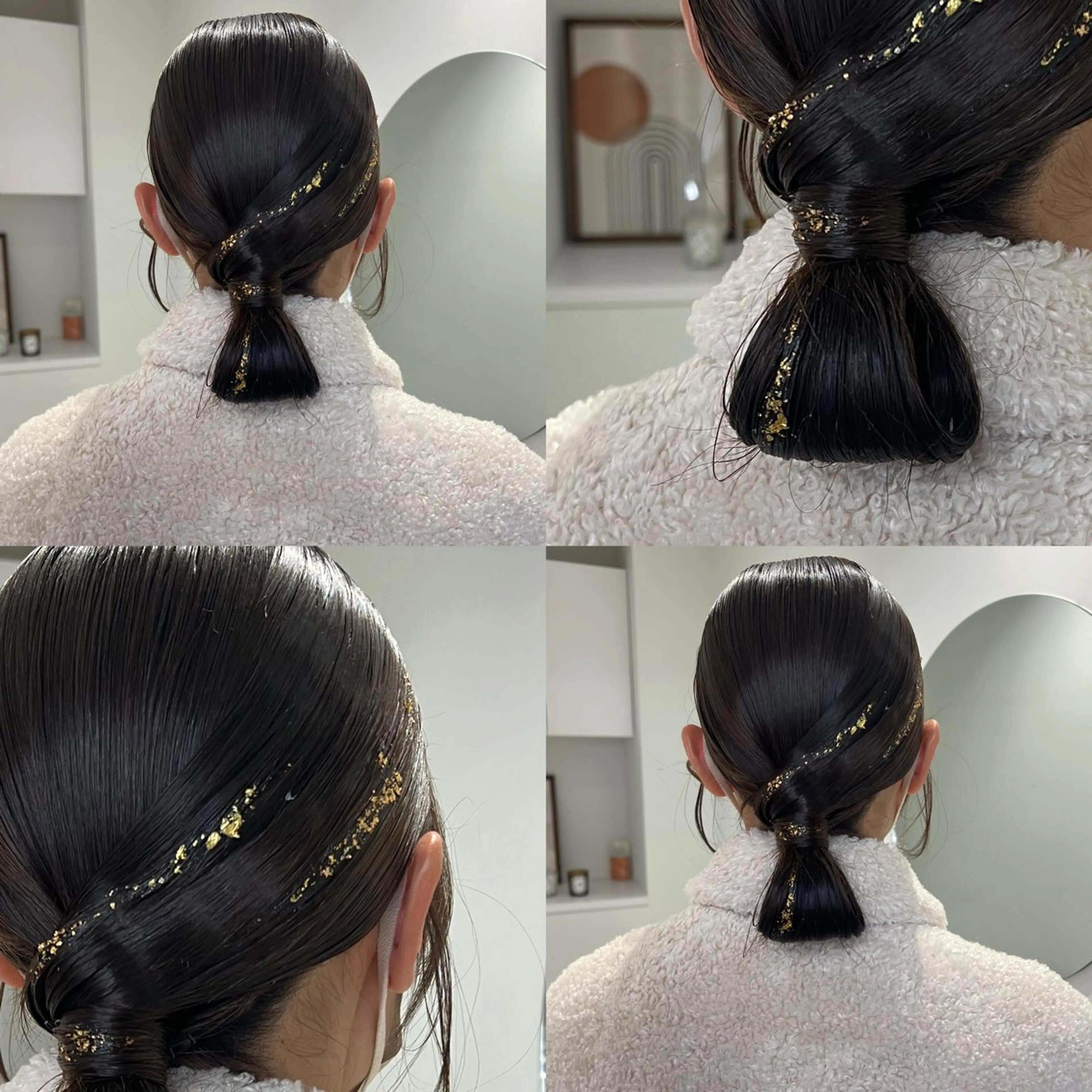 ヘアアレンジ ヘアセット アレンジ/ブラウン カラー HARU🕯のヘアスタイル