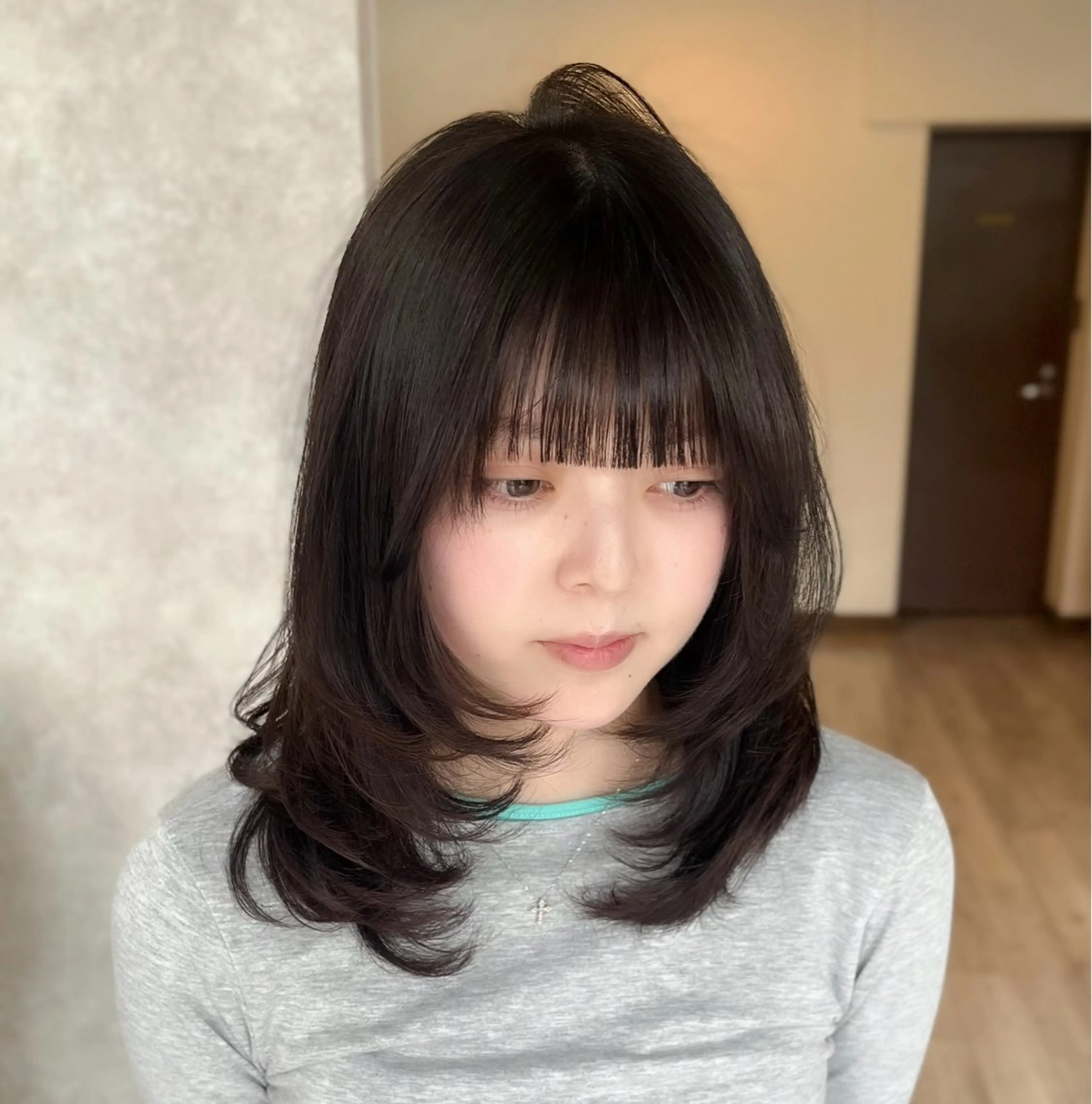 ミディアム SHUN 🫧透明感カラー🫧のヘアスタイル