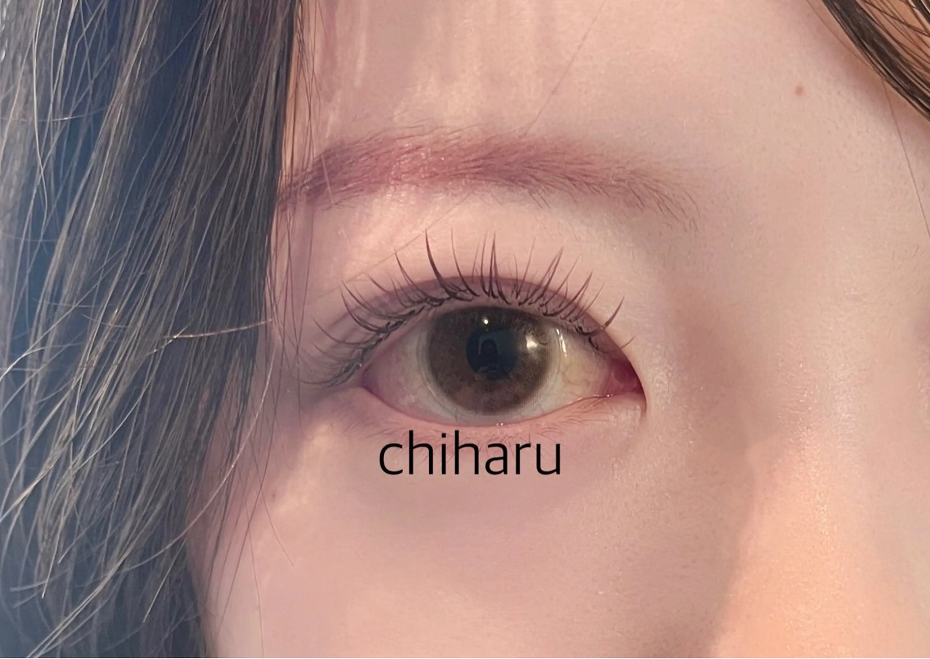 マツエク・マツパ パリジェンヌラッシュリフト 心斎橋boudoir chiharuのマツエク・マツパデザイン