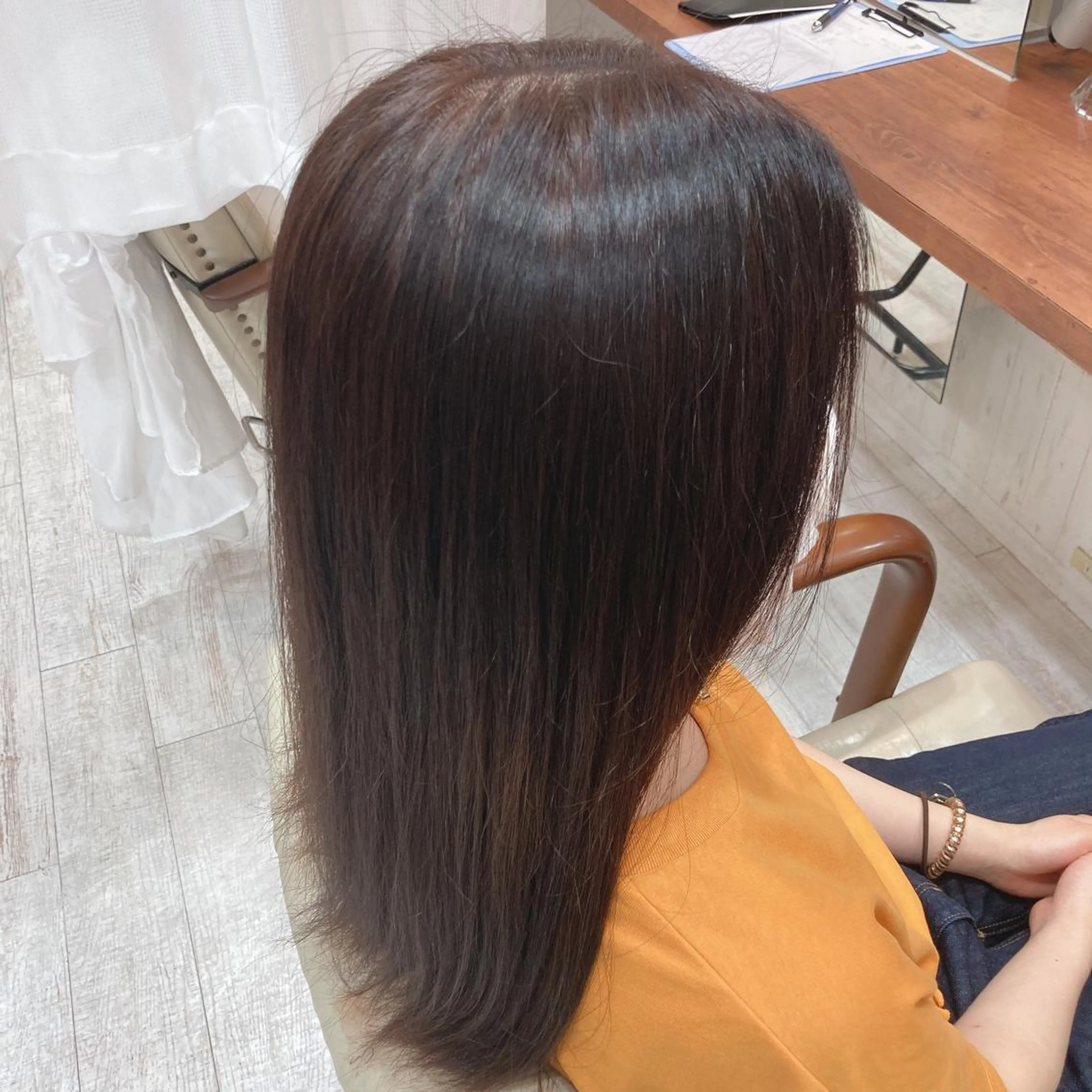 セミロング 上野湧太 髪質改善/艶カラーのヘアスタイル