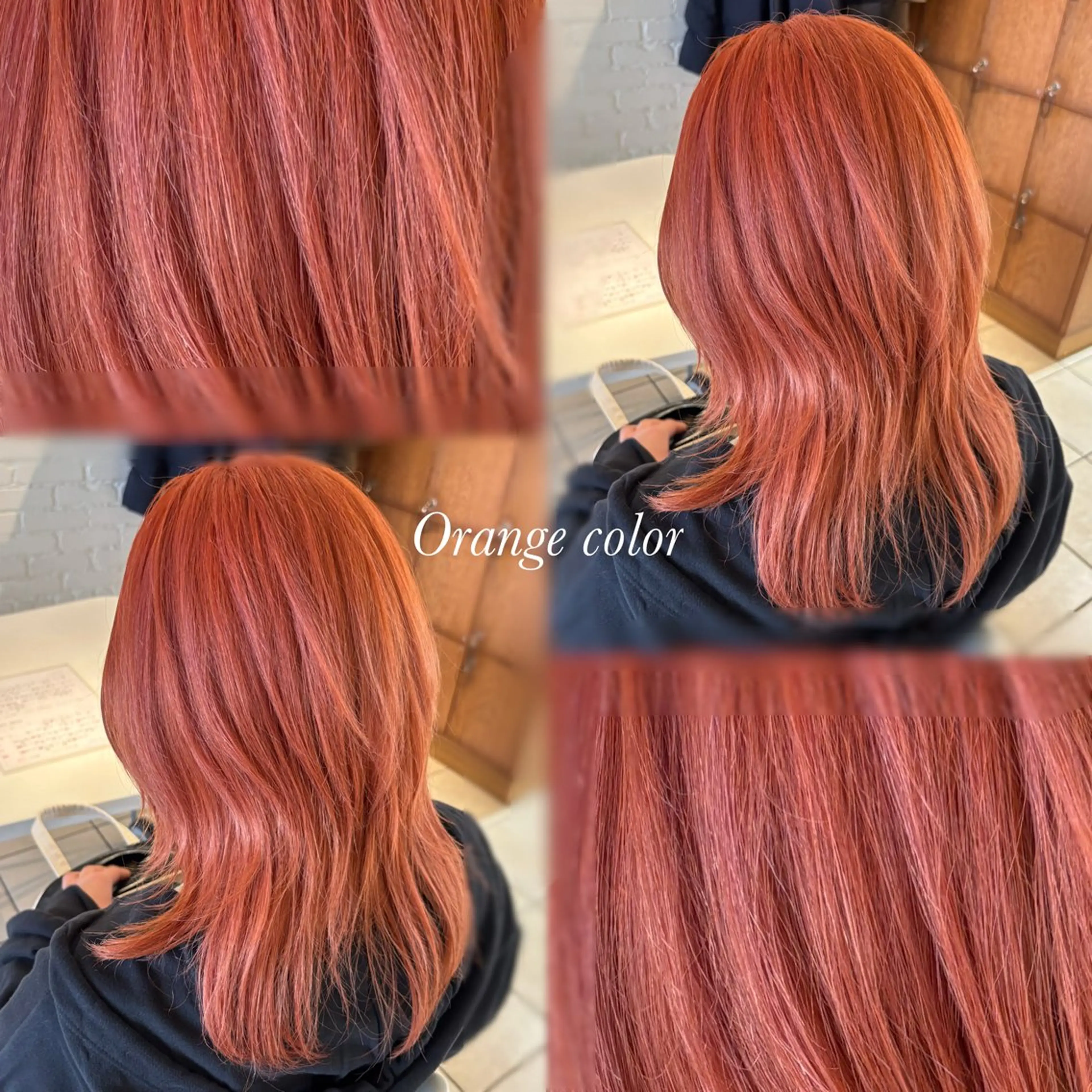 ミディアム ⭐️ダブルカラー⭐️ ｼｭﾝ⭐️のヘアスタイル
