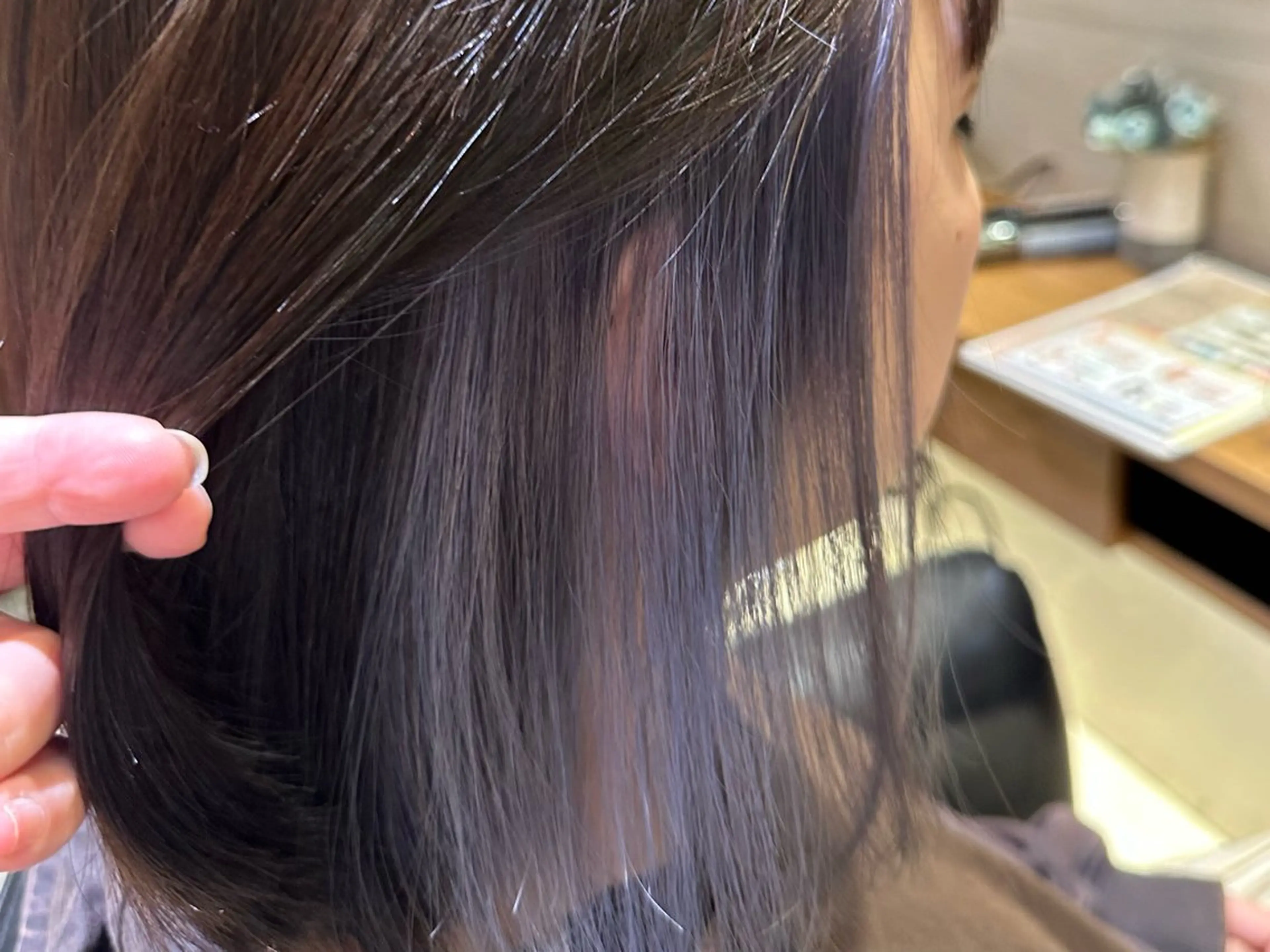 カラー hum立川 水野由香のヘアスタイル