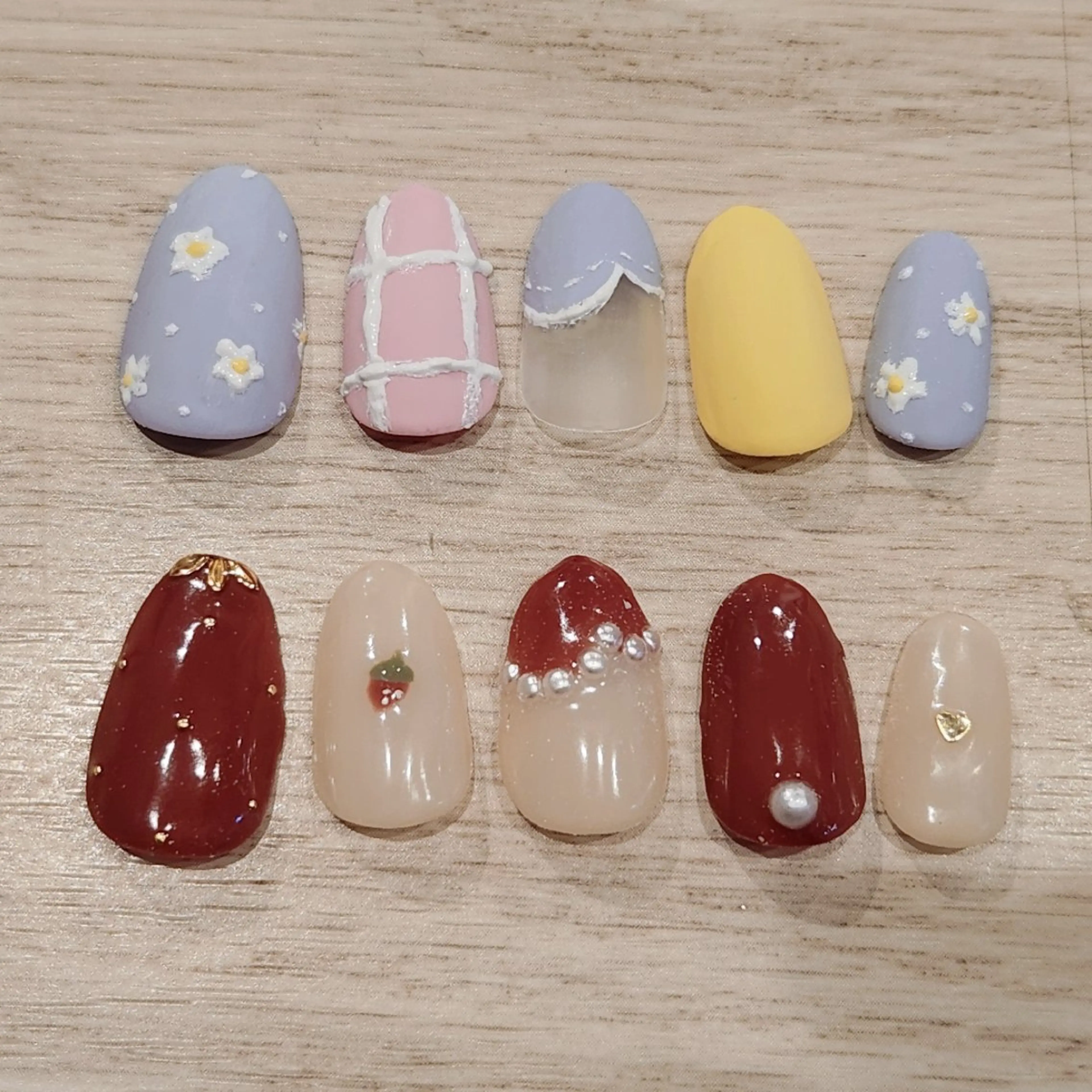 【オフ有】迷ったらコレ☆ハンド選べる定額デザインコース｡*6,330～8,330円の写真