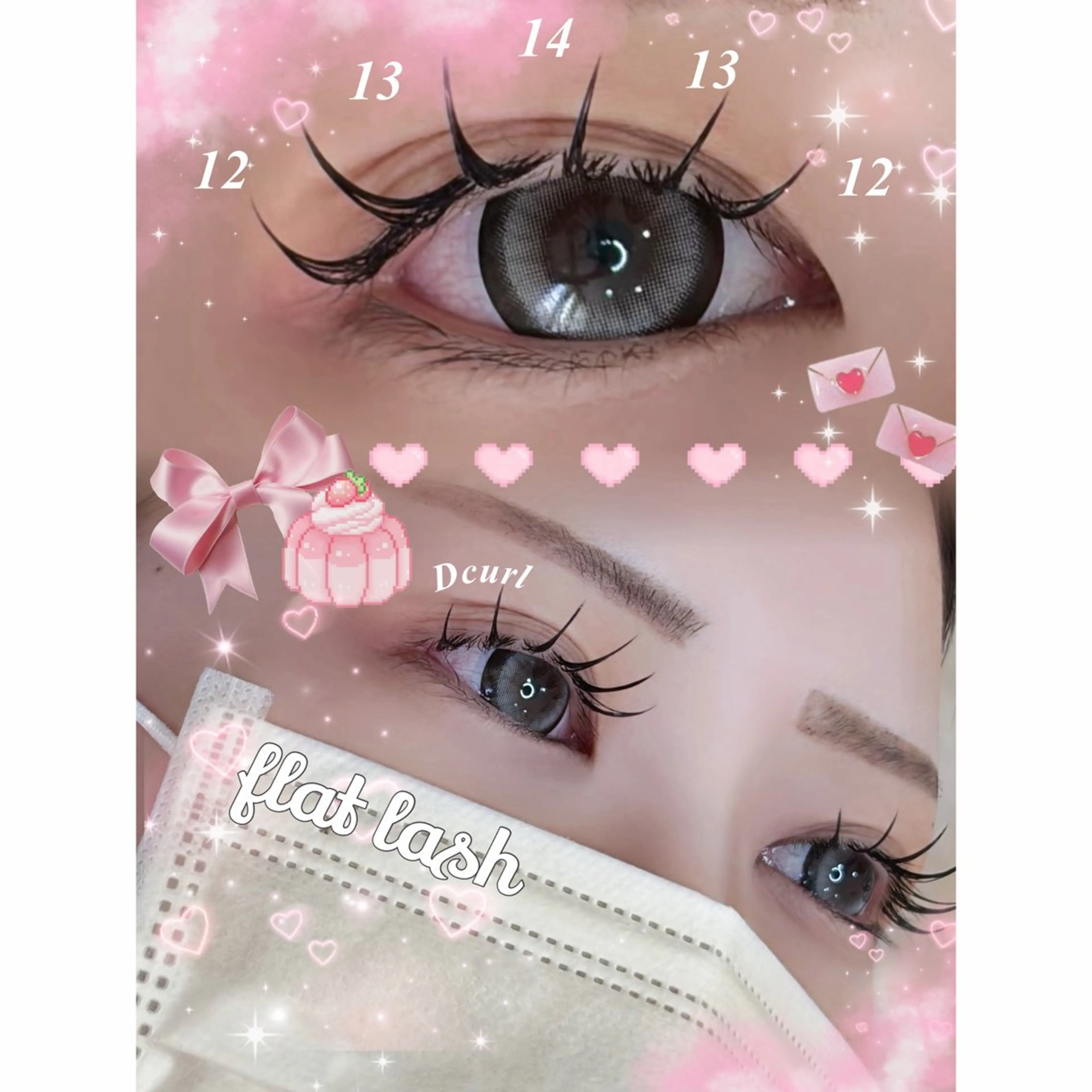 マツエク・マツパ LASH 五日市店 Hiyoriのマツエク・マツパデザイン