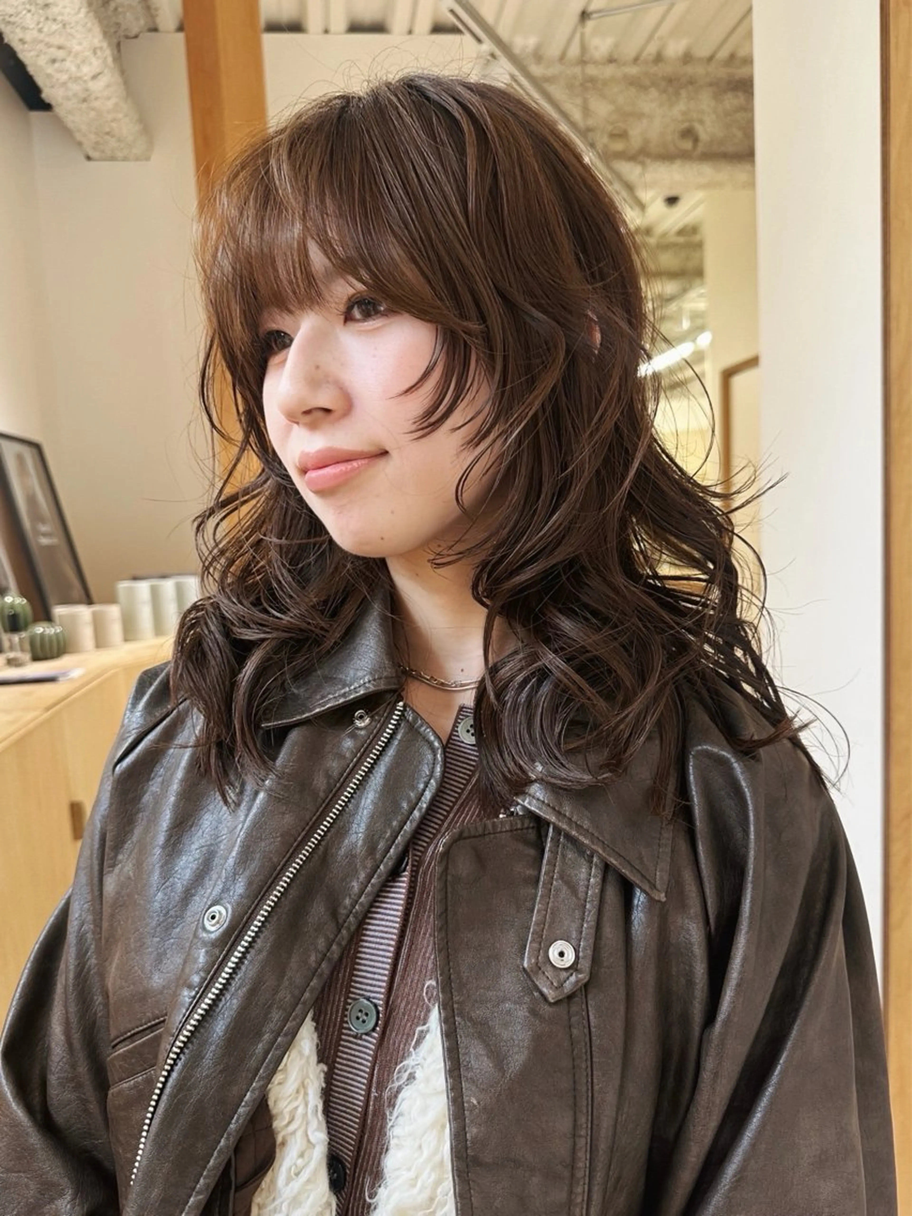 セミロング 小木曽 新大のヘアスタイル