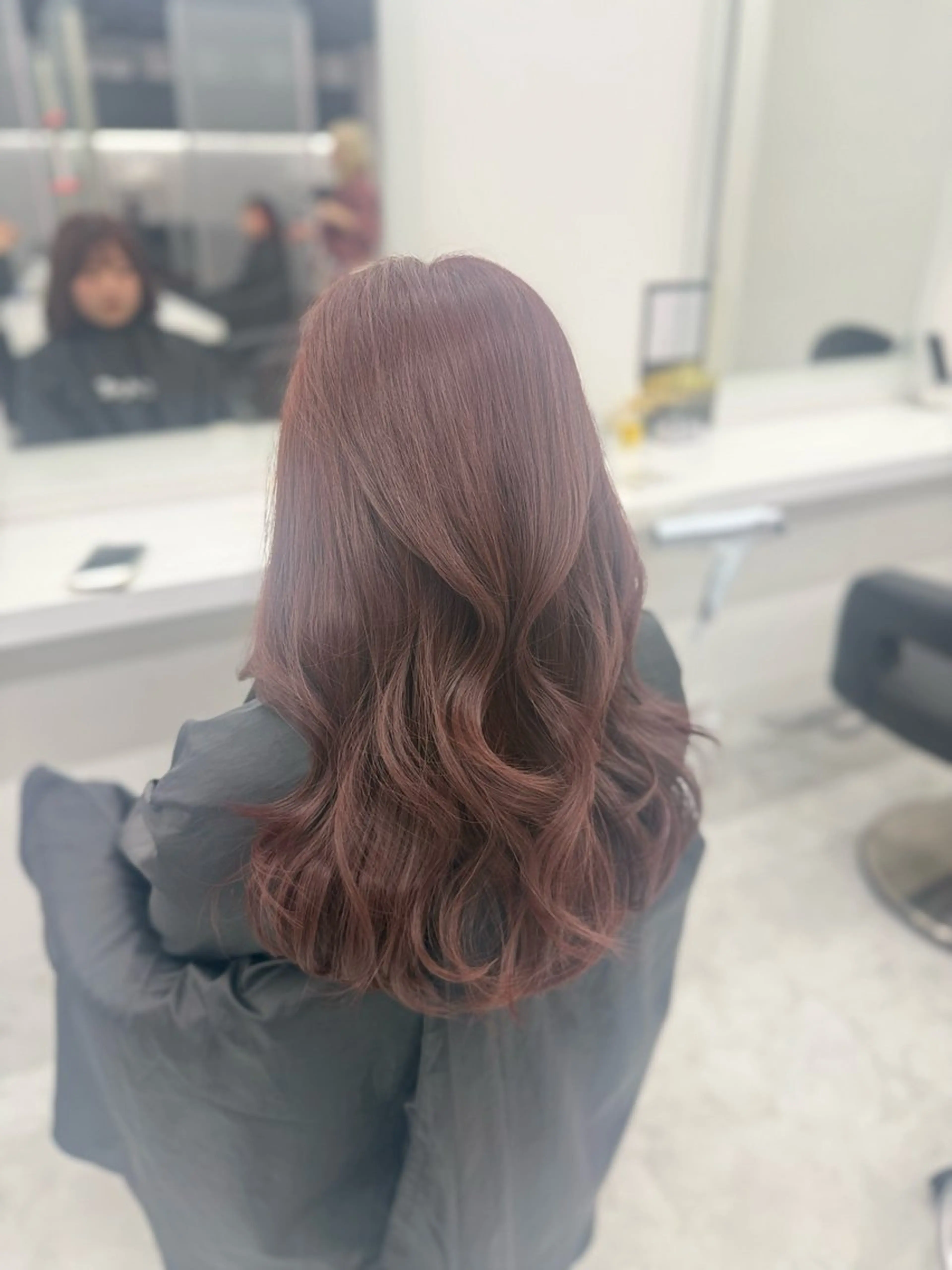 ロング カラー ヘアカラー トリートメント 🥂上品ワンホンヘア 🥂nozomiのヘアスタイル