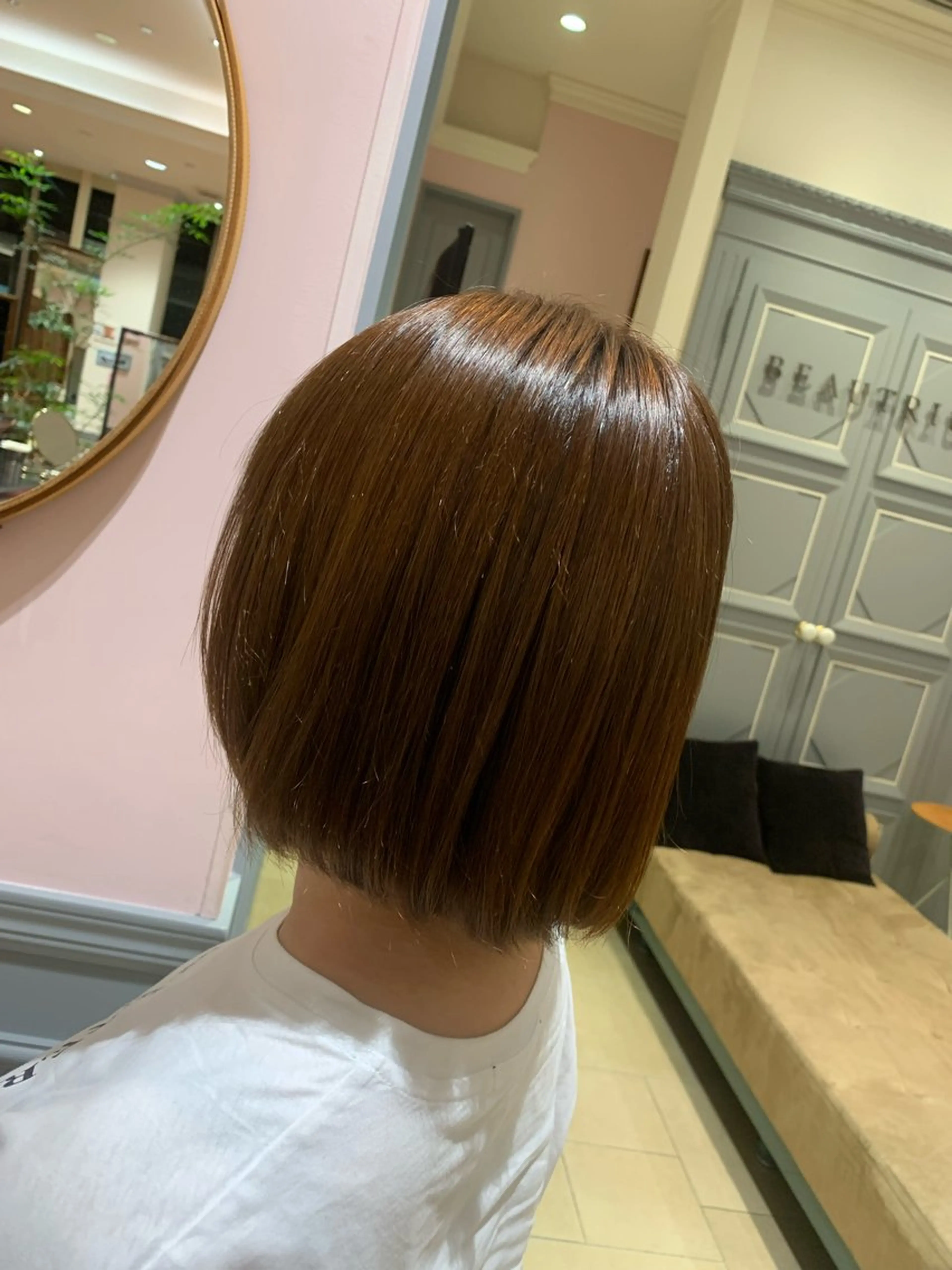 パーマ ストレートパーマ 上野 七奈穂のヘアスタイル