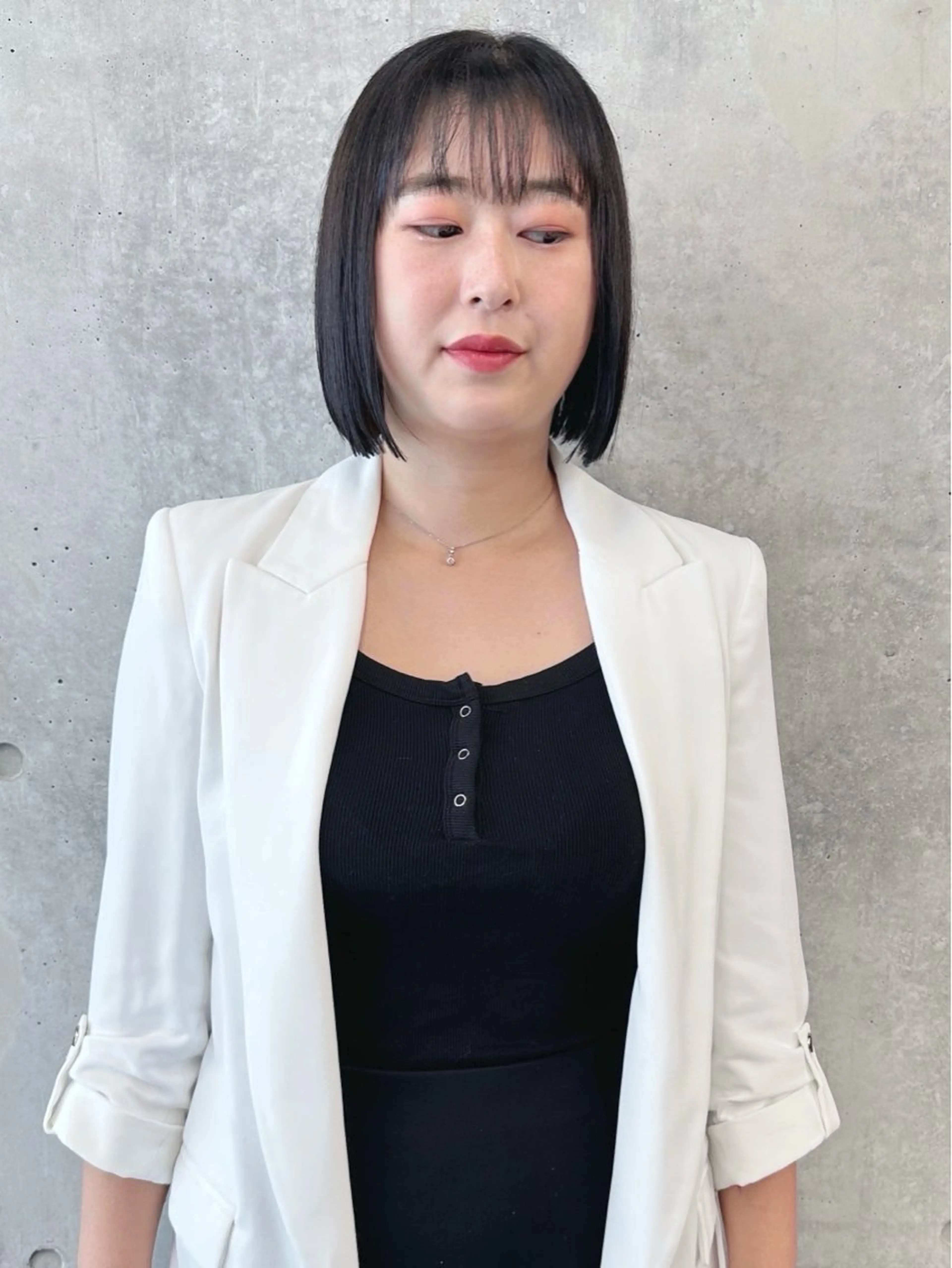 ショート カット ヘッドスパ 小顔ボブ/お悩み解決 /ボブパーマ/とういのヘアスタイル