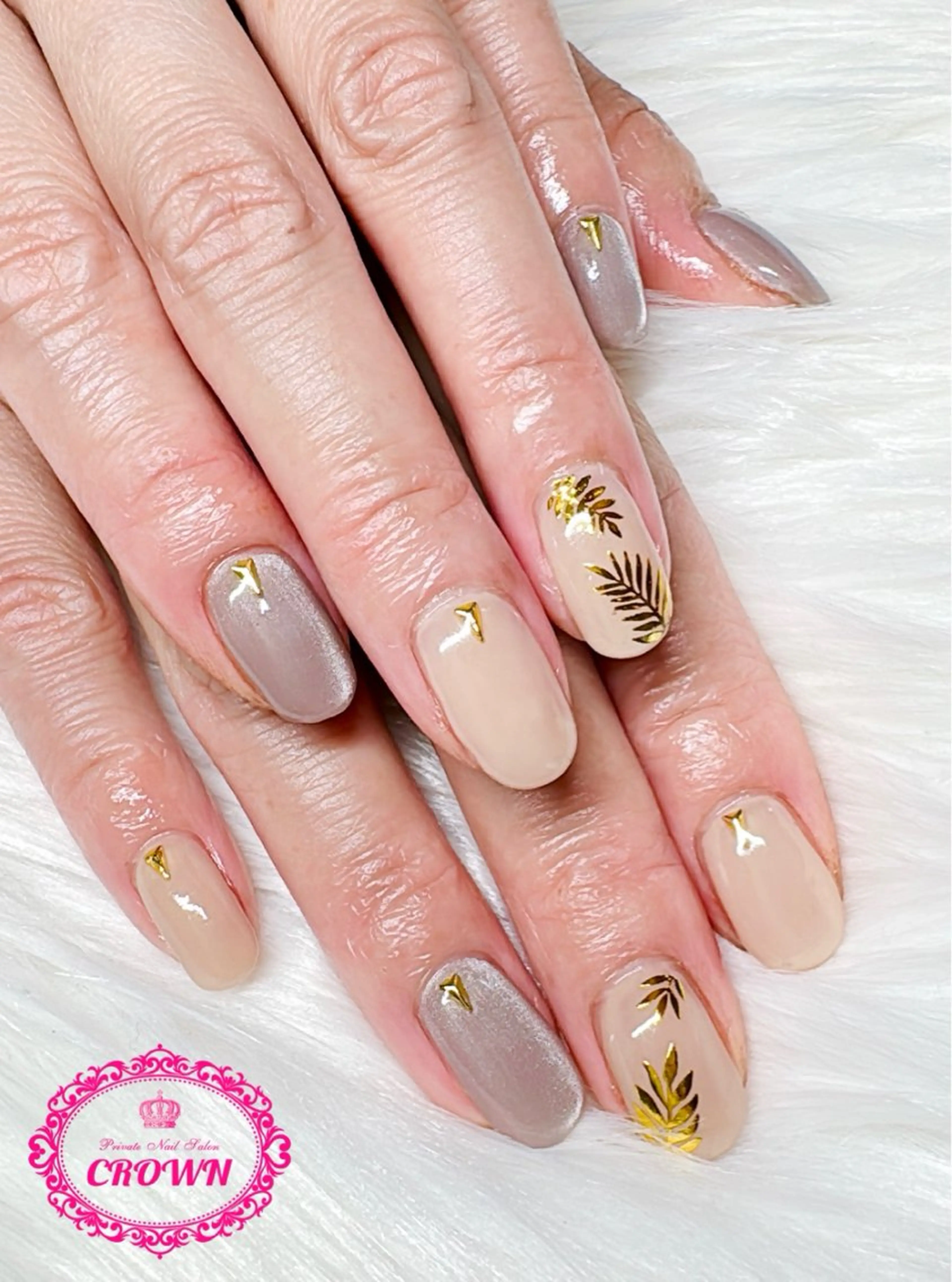 ネイル CROWN プライベートサロンのネイルデザイン