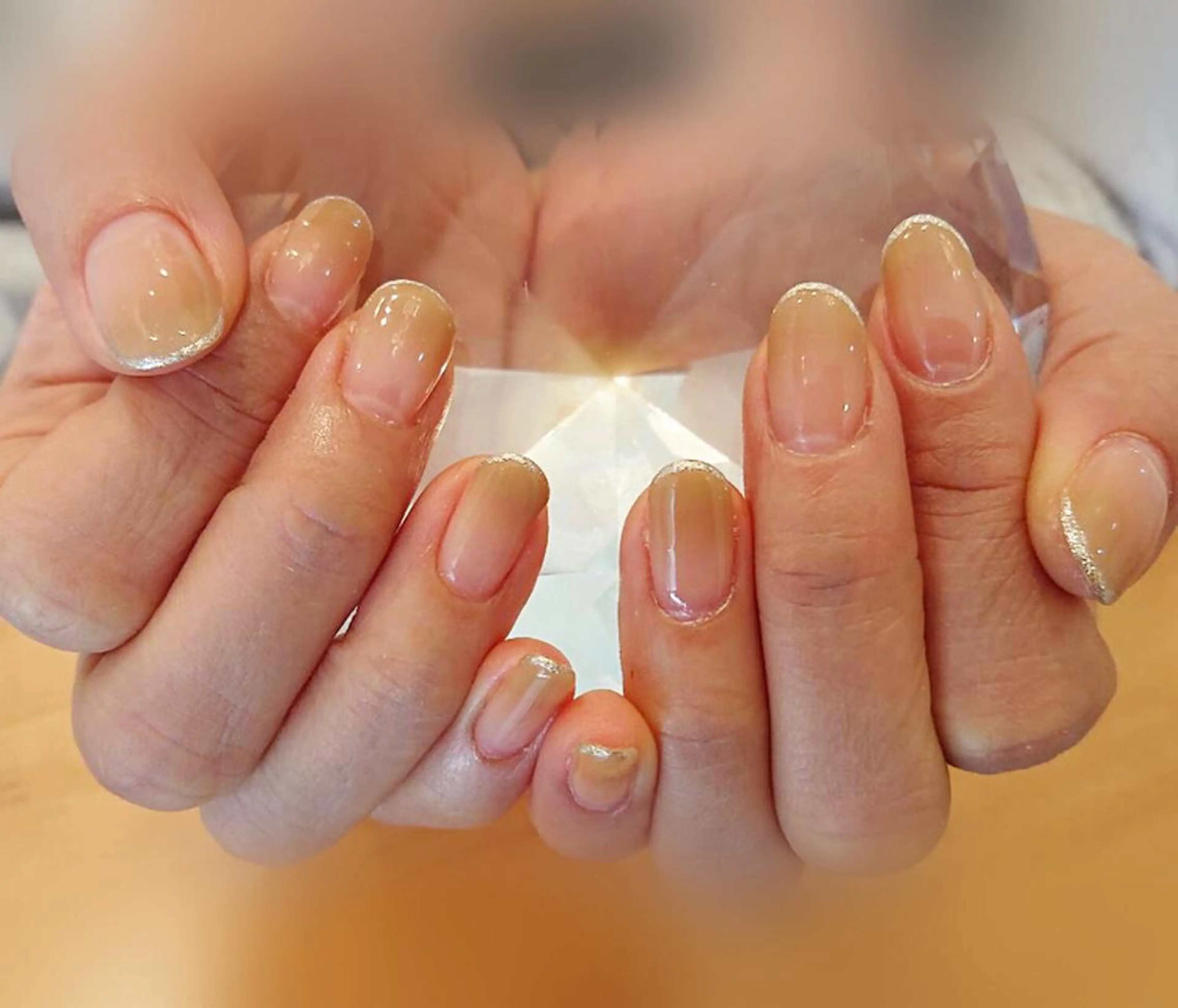 ネイル グラデーション シンプルネイル SINCERELY シンシアリー🌈のネイルデザイン